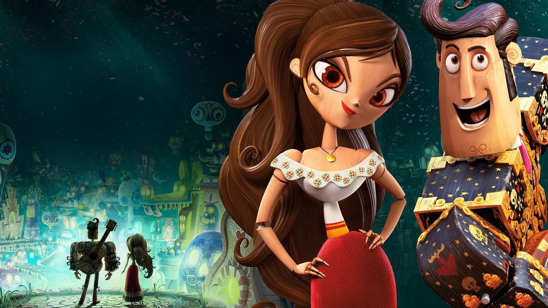 Backdrop de El Libro de la Vida