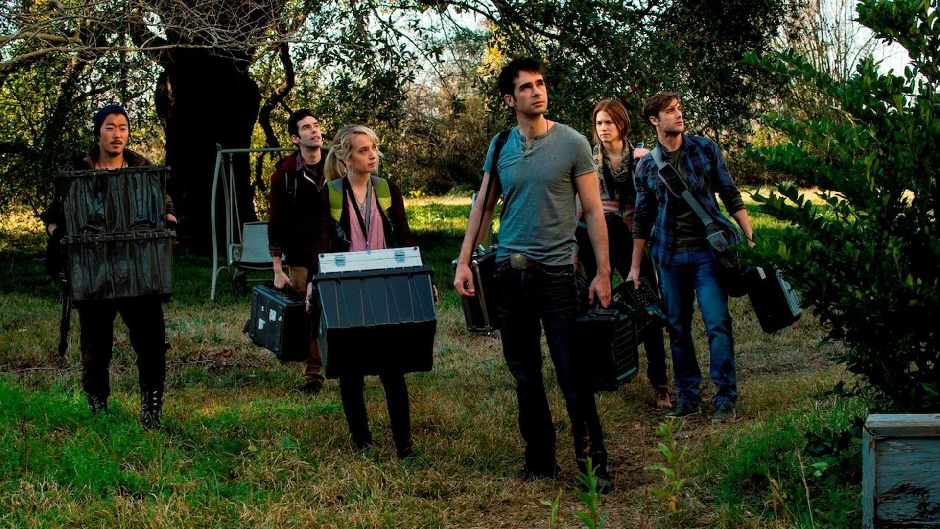 Backdrop de Demonic: La Casa de la Muerte