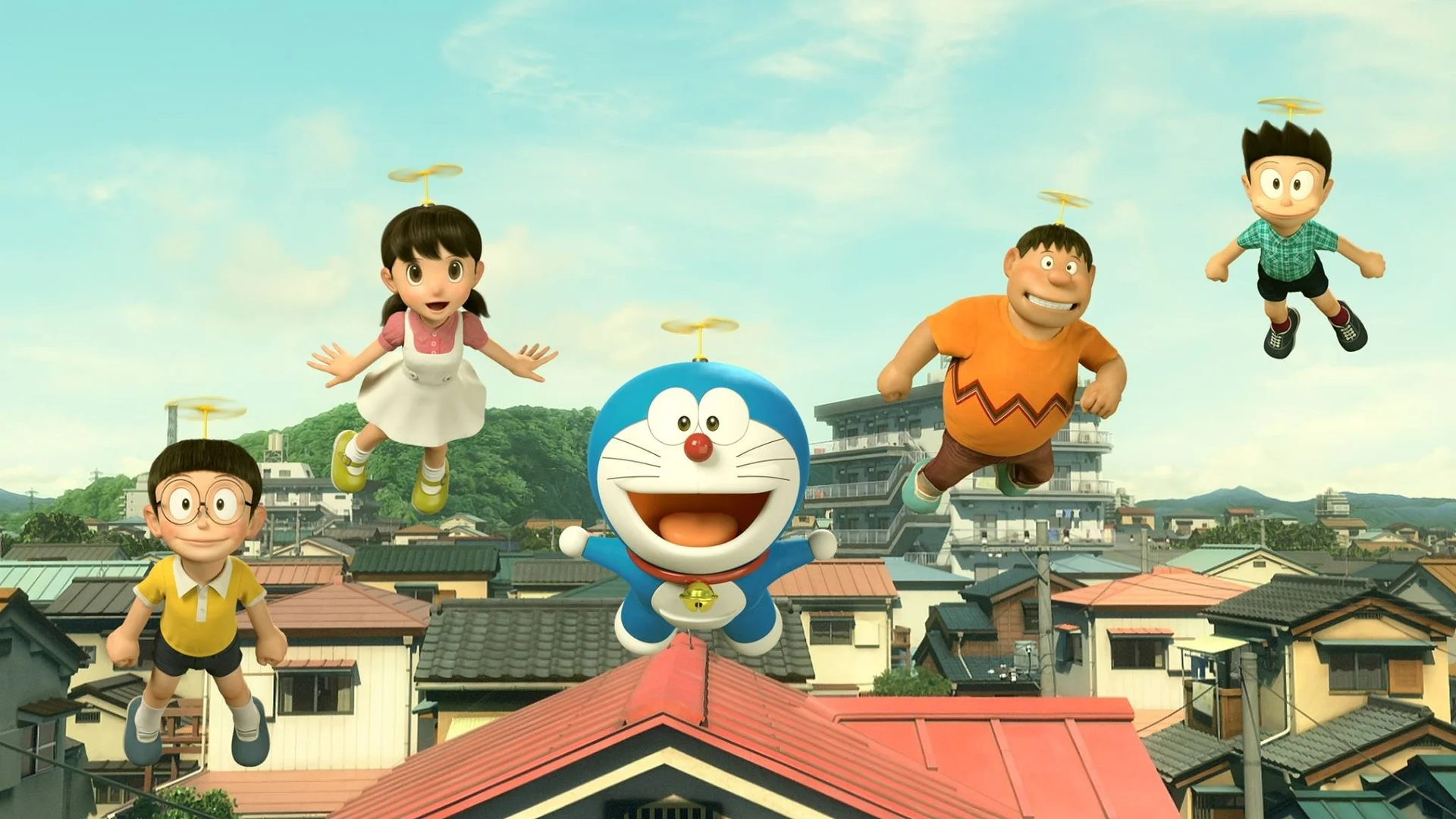 Backdrop de Quedate conmigo, Doraemon