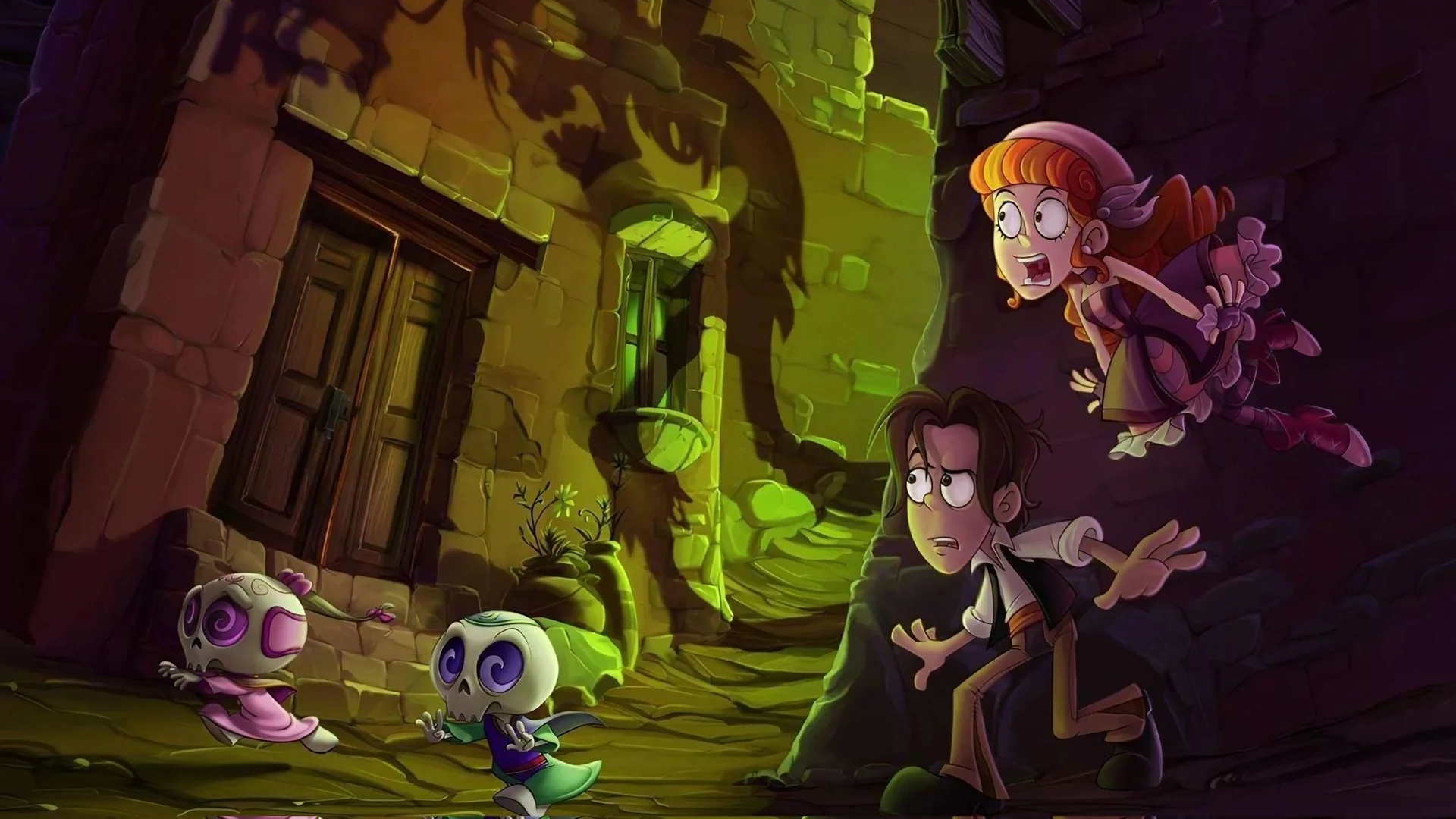 Backdrop de La Leyenda de las Momias de Guanajuato