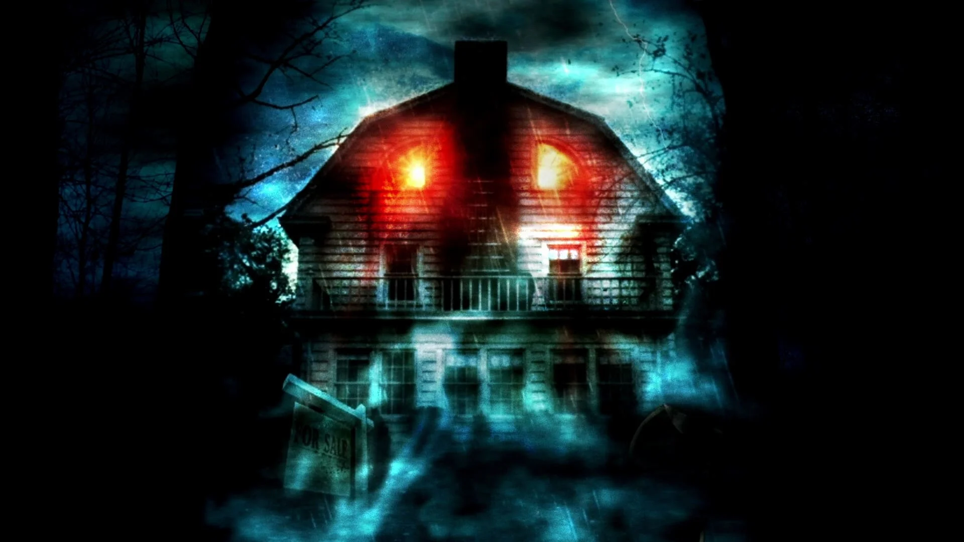 Backdrop de Amityville 3-D