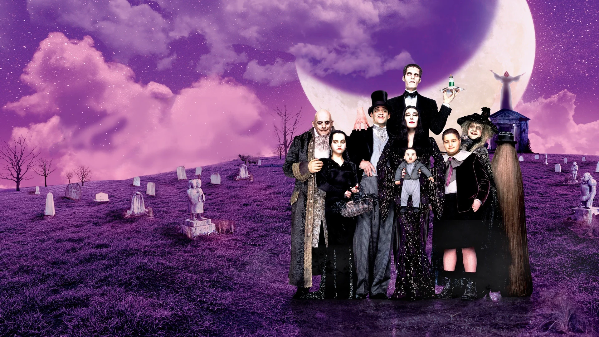 Backdrop de Los locos Addams II