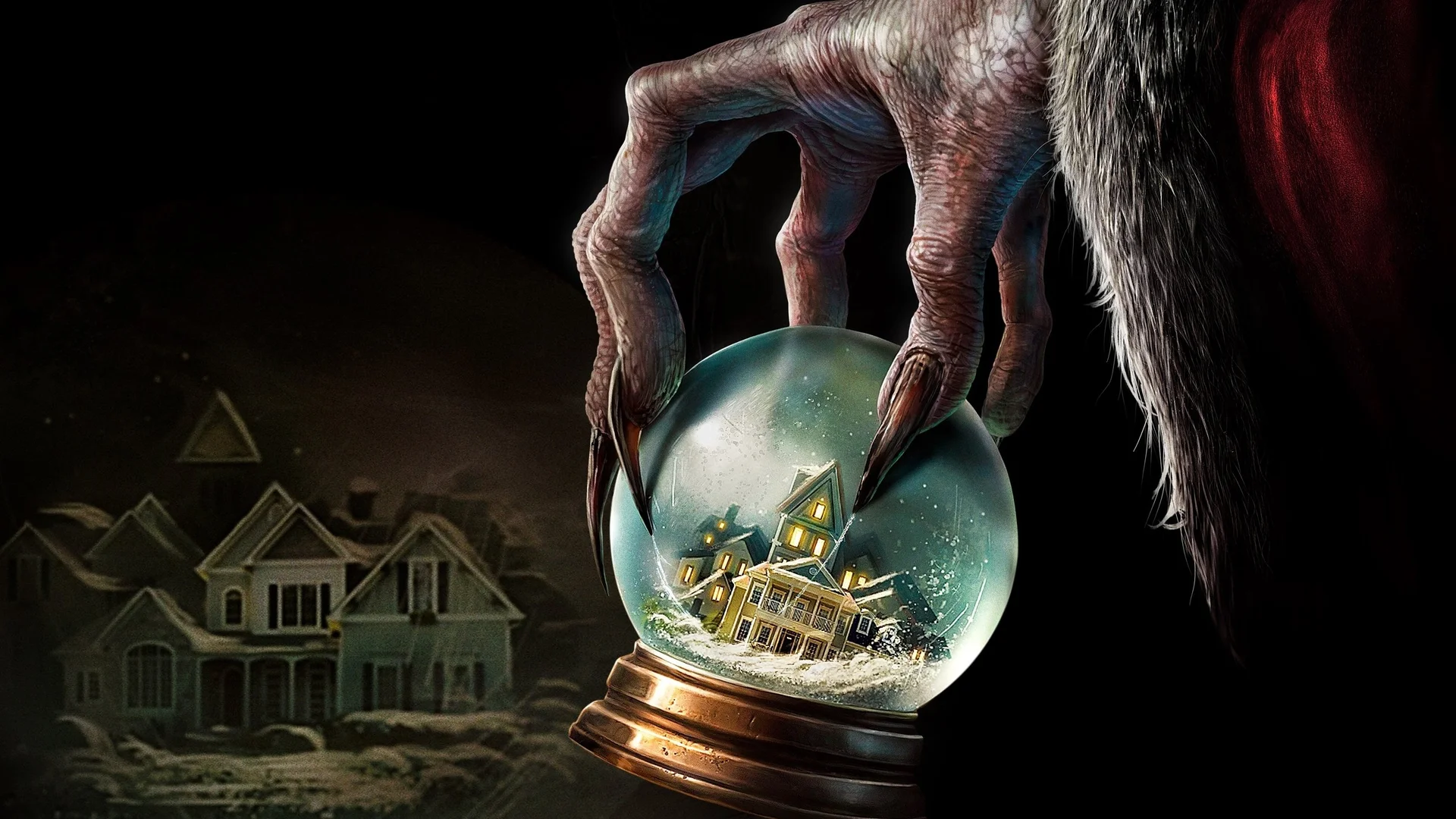 Backdrop de Krampus: El Terror de la Navidad