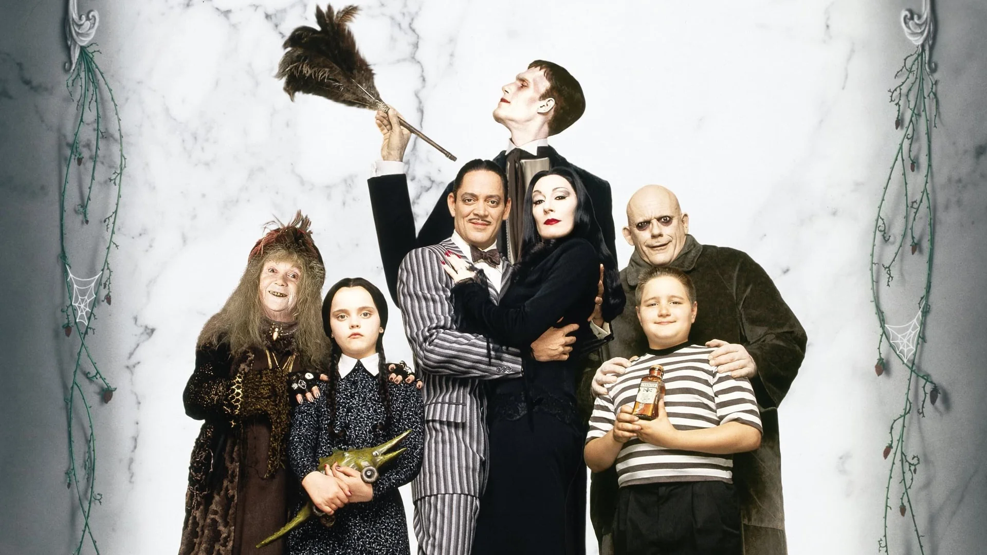 Backdrop de Los Locos Addams