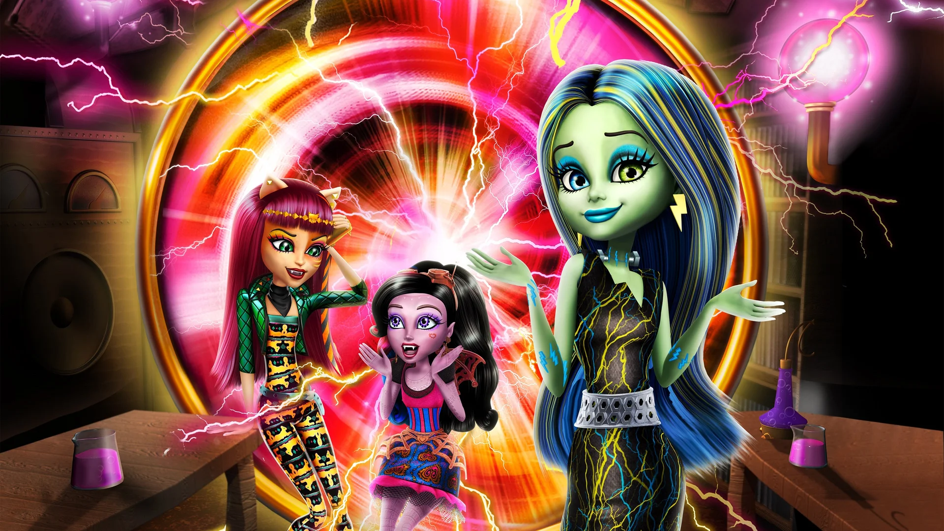 Backdrop de Monster High: Fusión Espeluznante