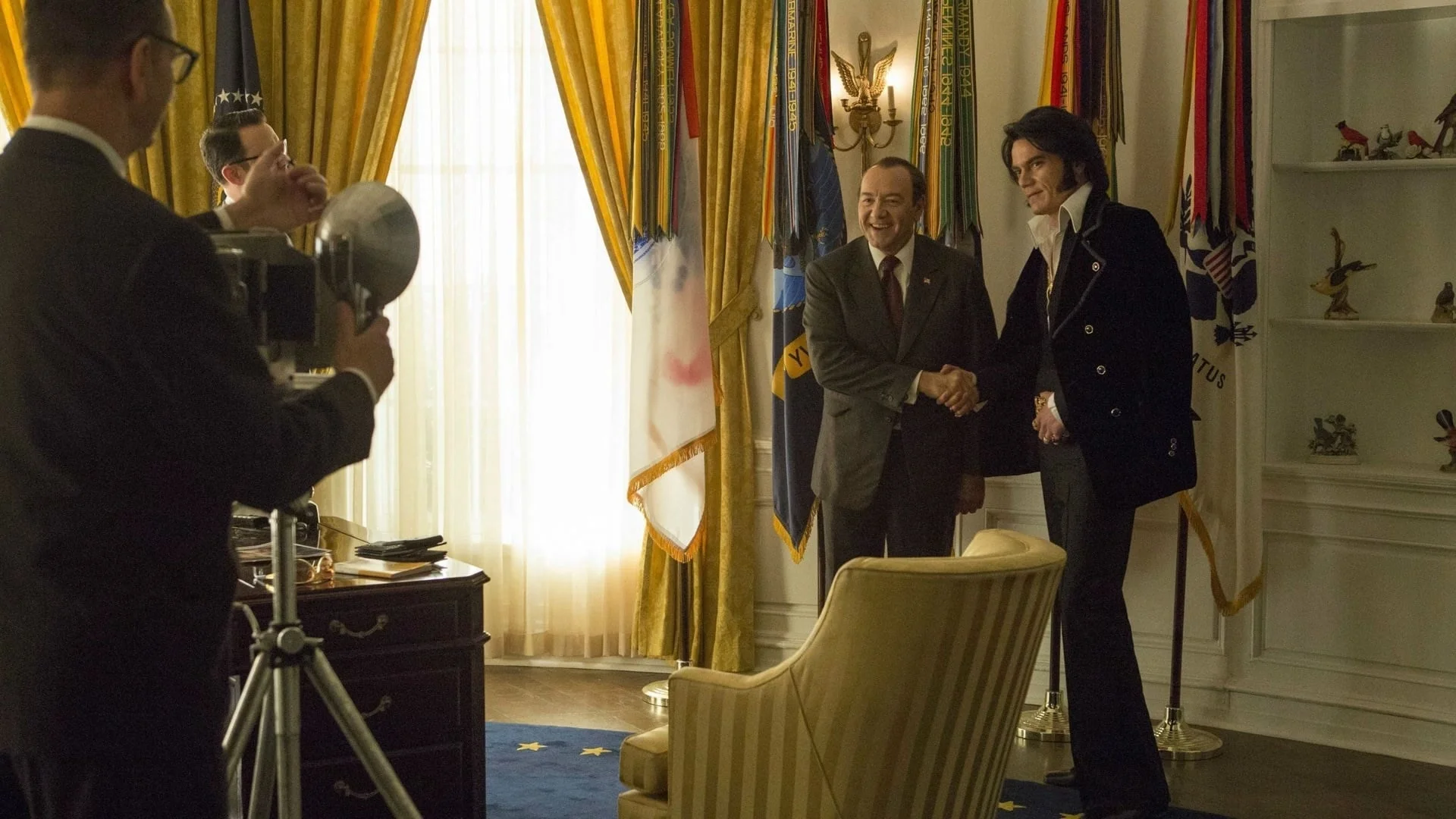 Backdrop de Elvis &amp; Nixon