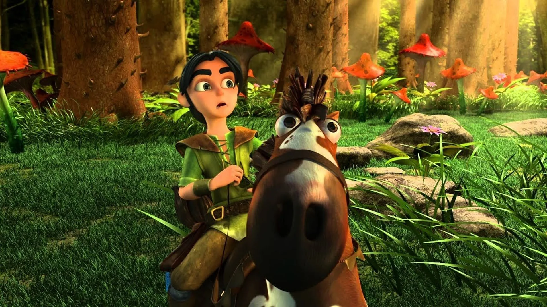 Backdrop de Meñique: La historia de Pulgarcito