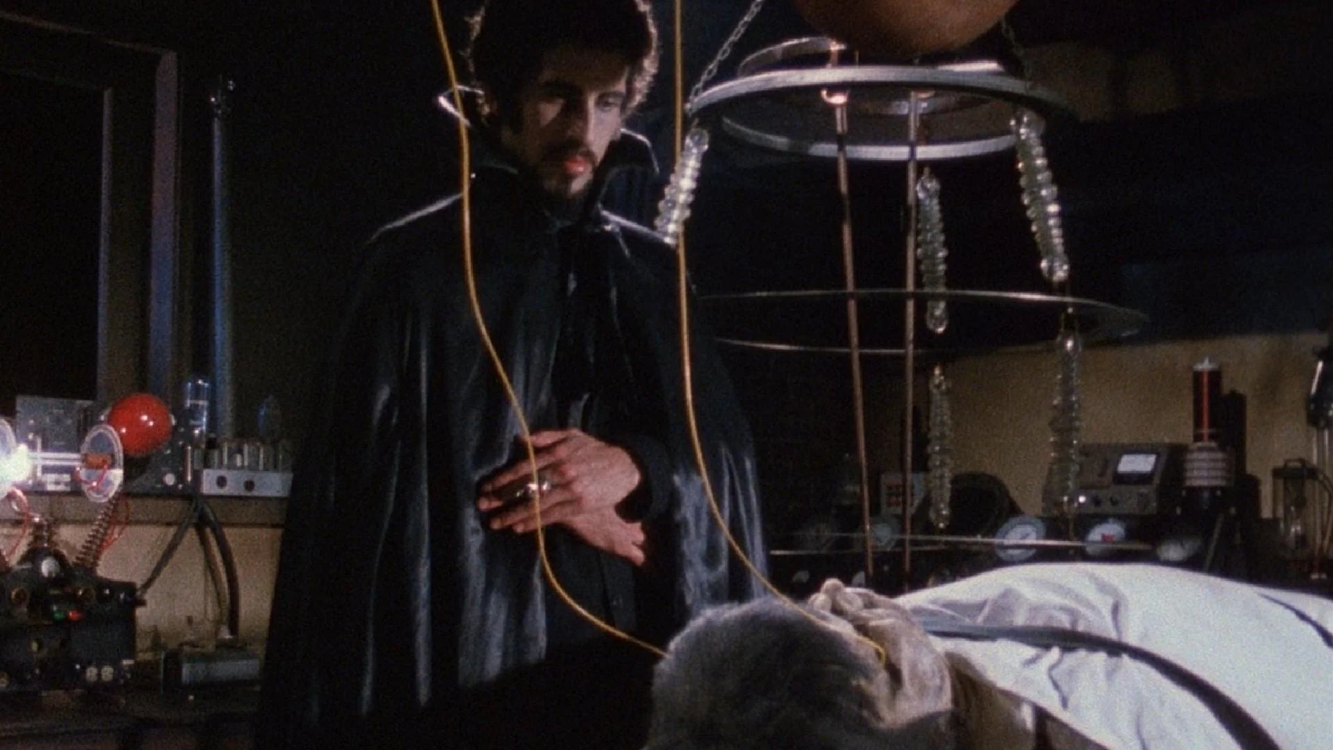 Backdrop de Drácula contra Frankenstein