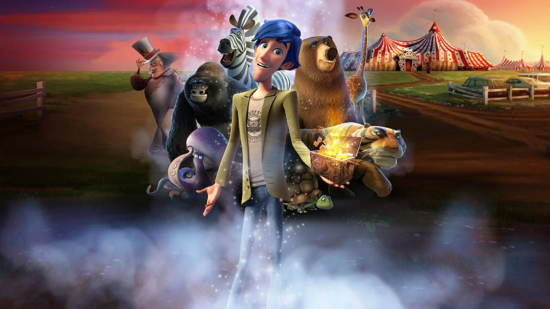 Backdrop de Galletas de Animalitos