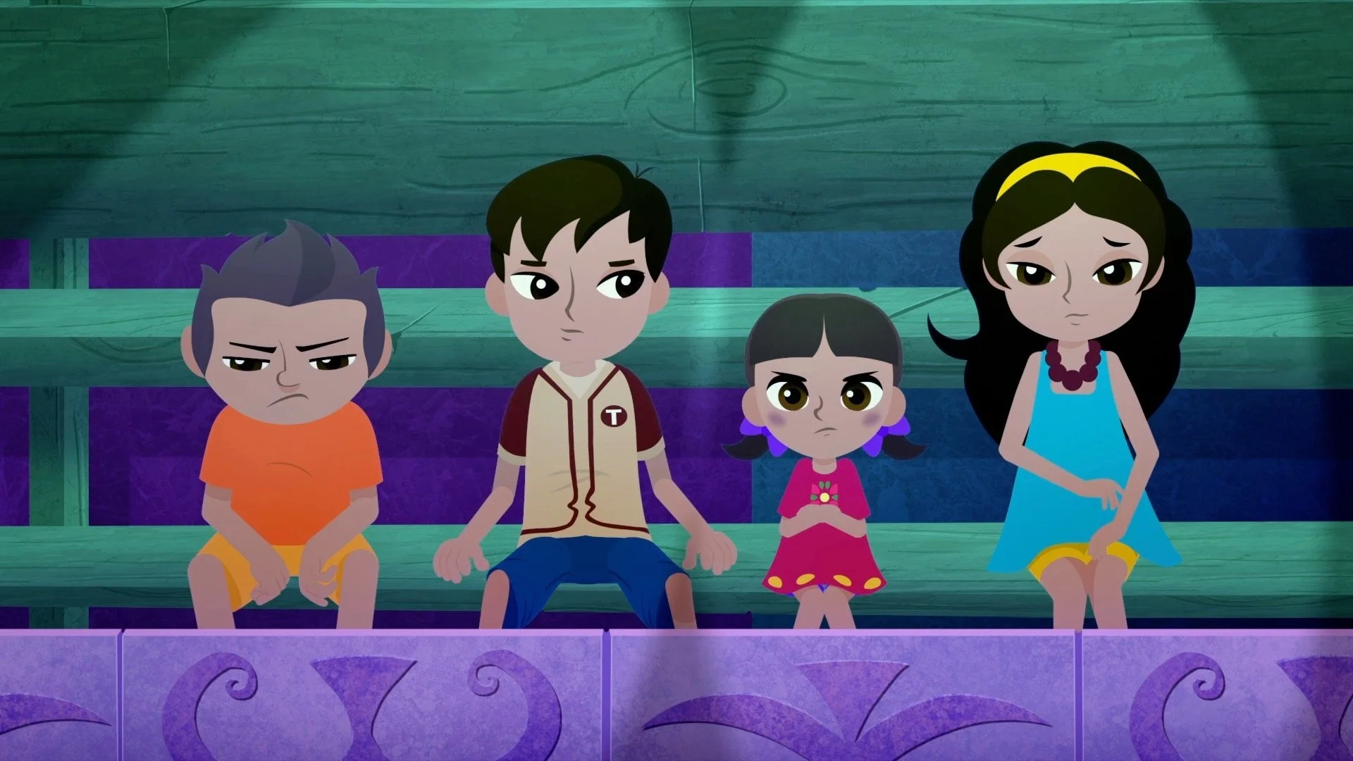 Backdrop de La increíble historia del niño de piedra