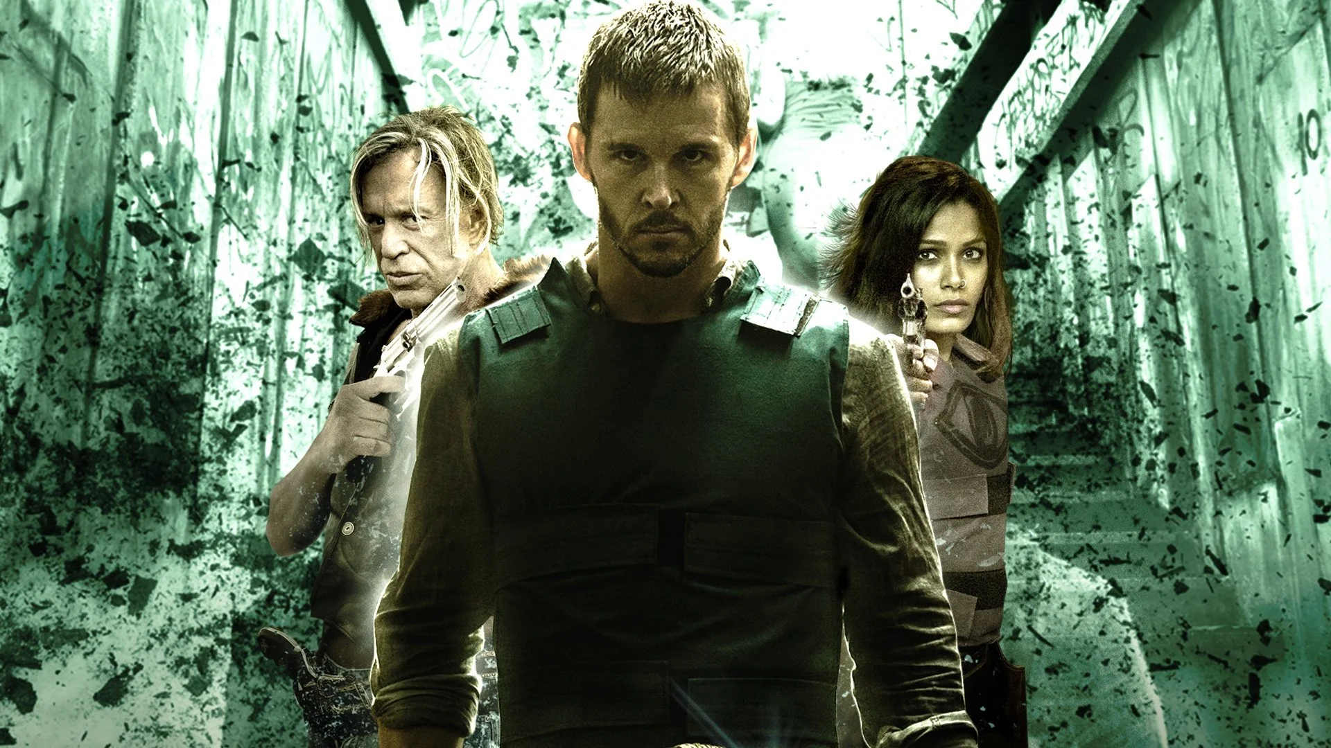 Backdrop de Disparo letal