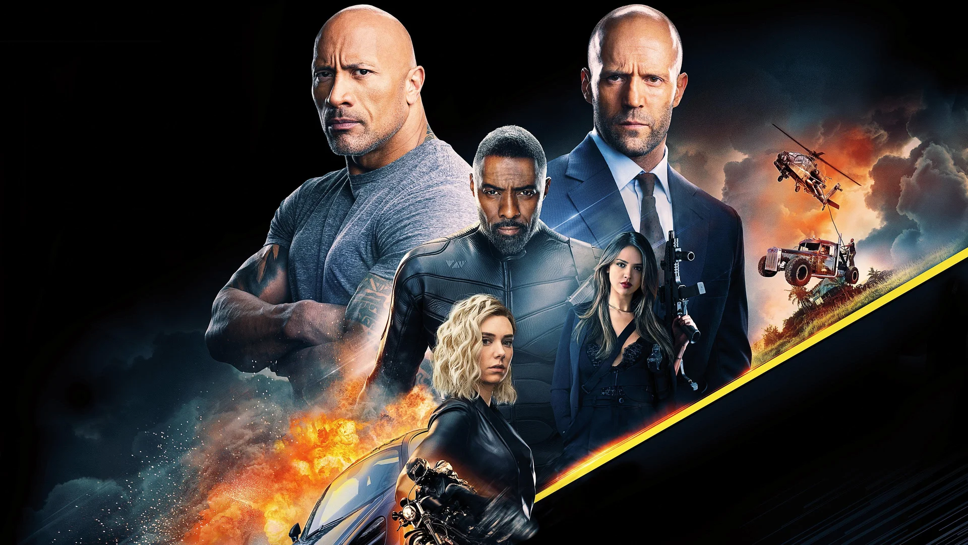 Backdrop de Rápidos y Furiosos: Hobbs y Shaw