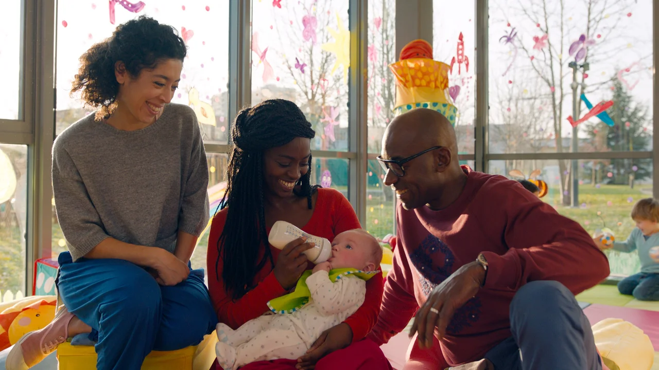 Él incluso tiene tus ojos