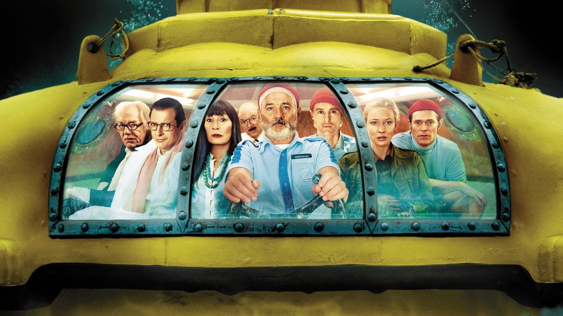 Backdrop de Vida Acuática con Steve Zissou