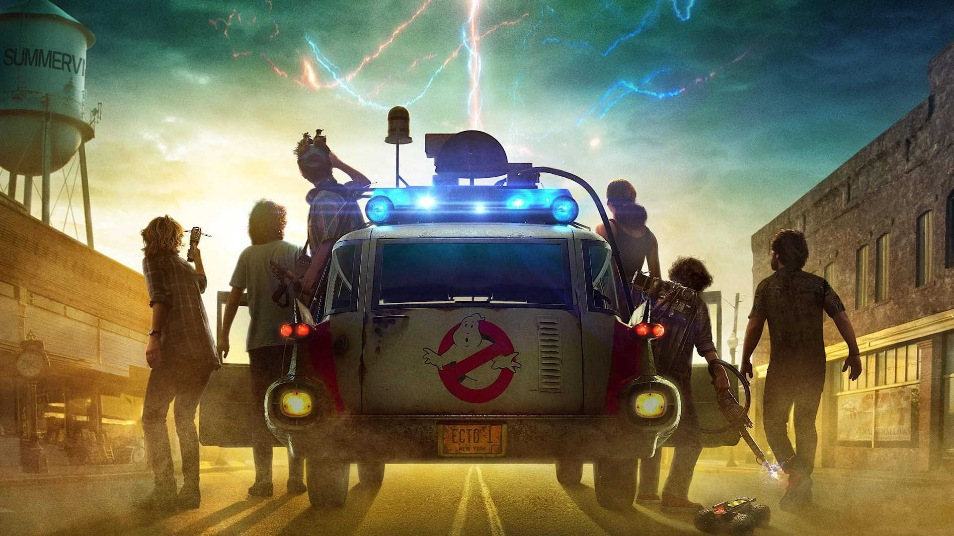 Backdrop de Ghostbusters: El Legado