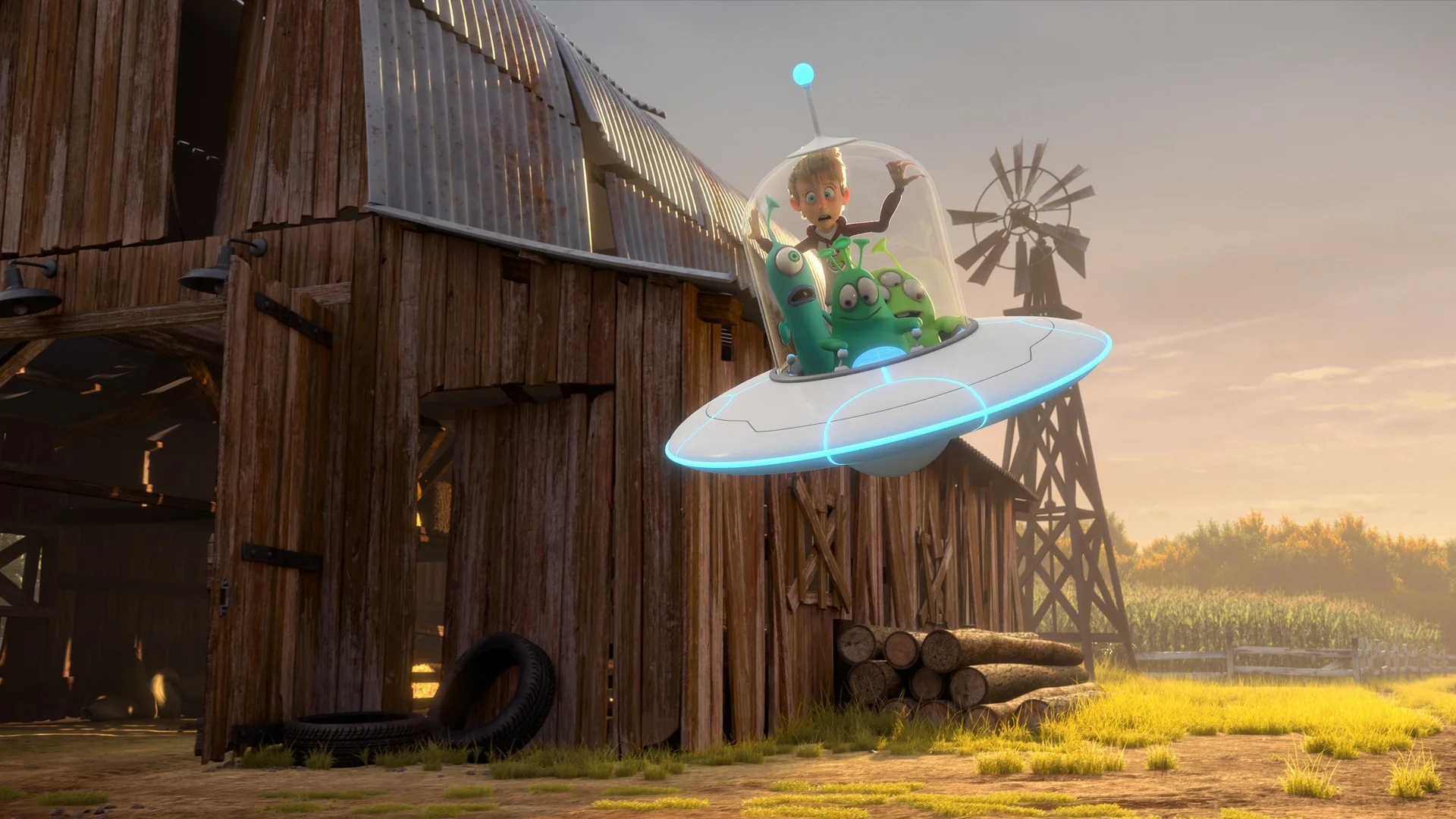 Backdrop de Luis y los Alienígenas