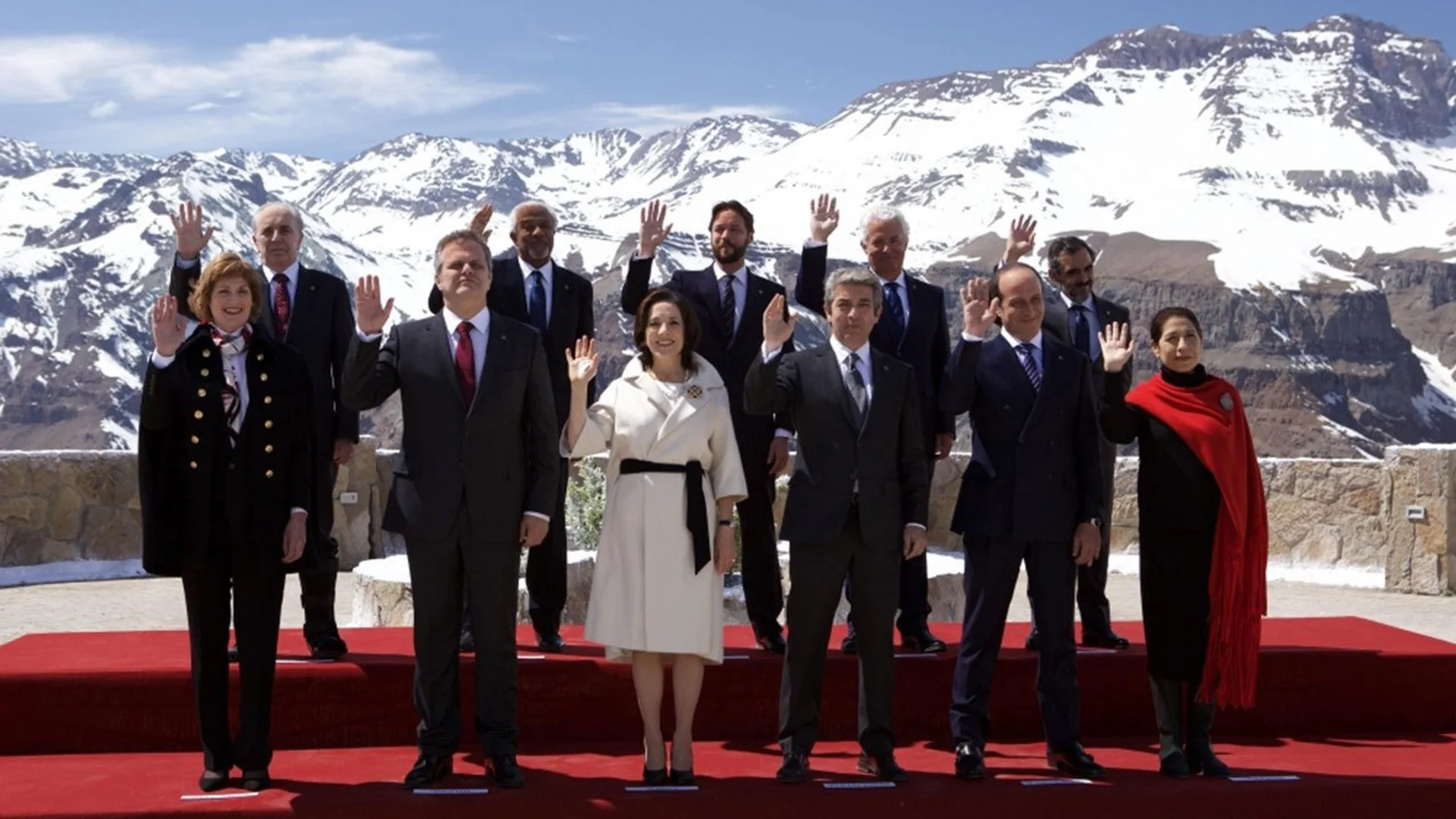 Backdrop de La cordillera