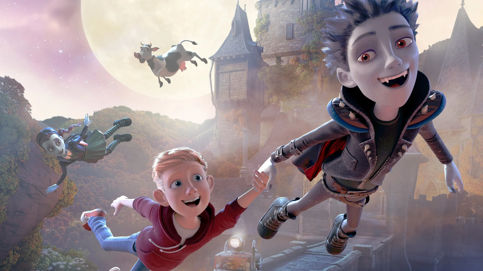 Backdrop de El pequeño vampiro