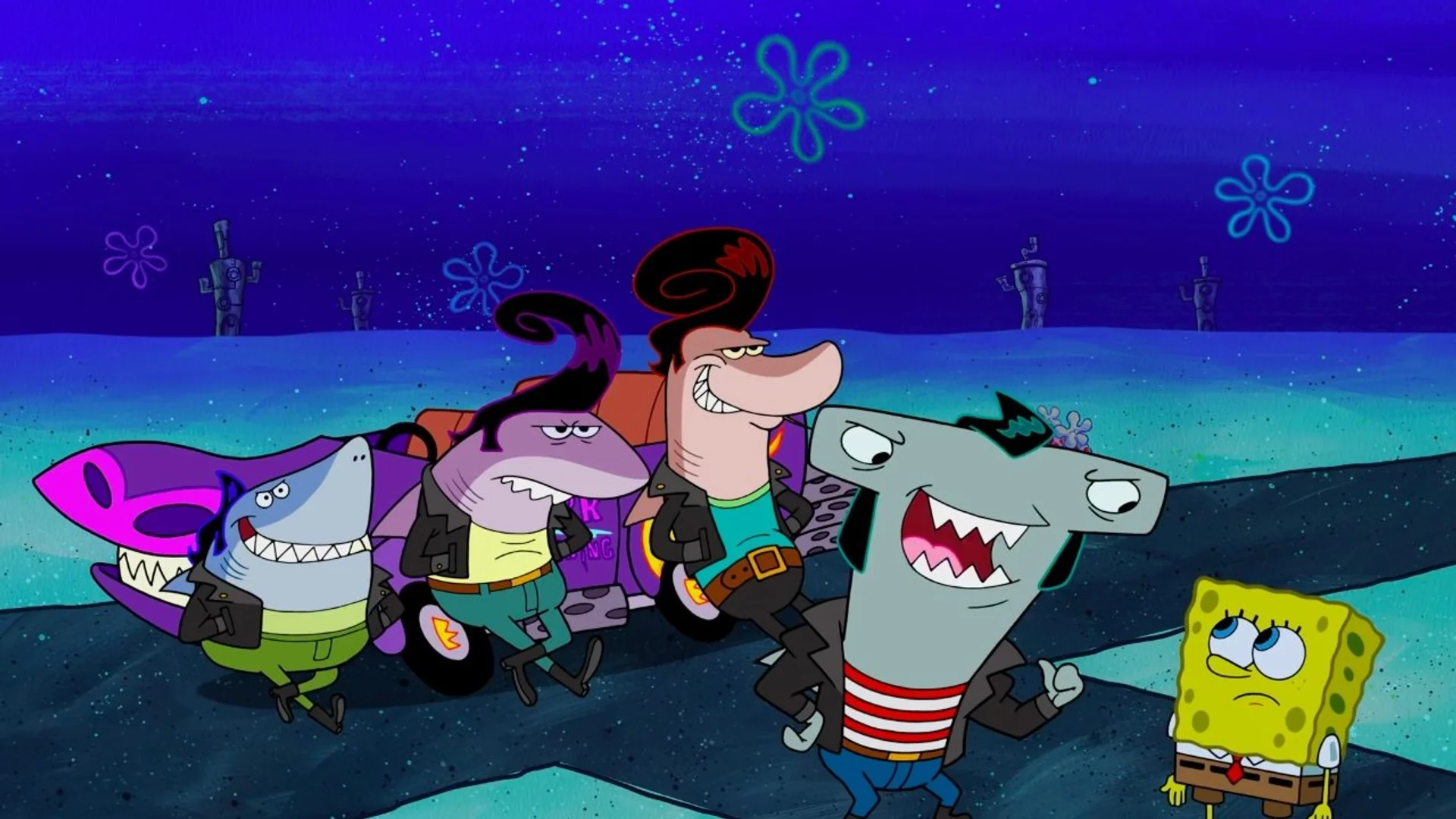 Backdrop de SpongeBob SquarePants: Sea Side Story