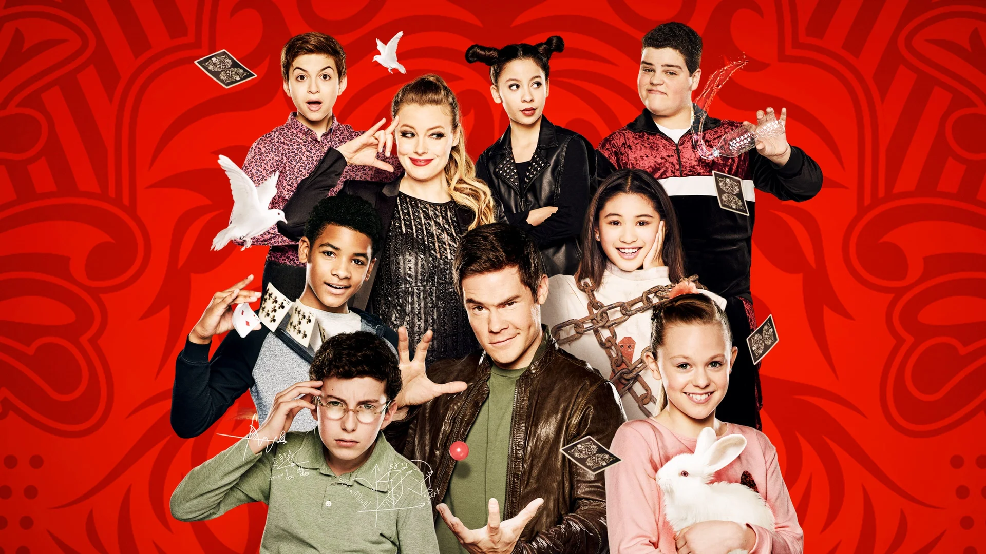 Backdrop de Campamento Mágico