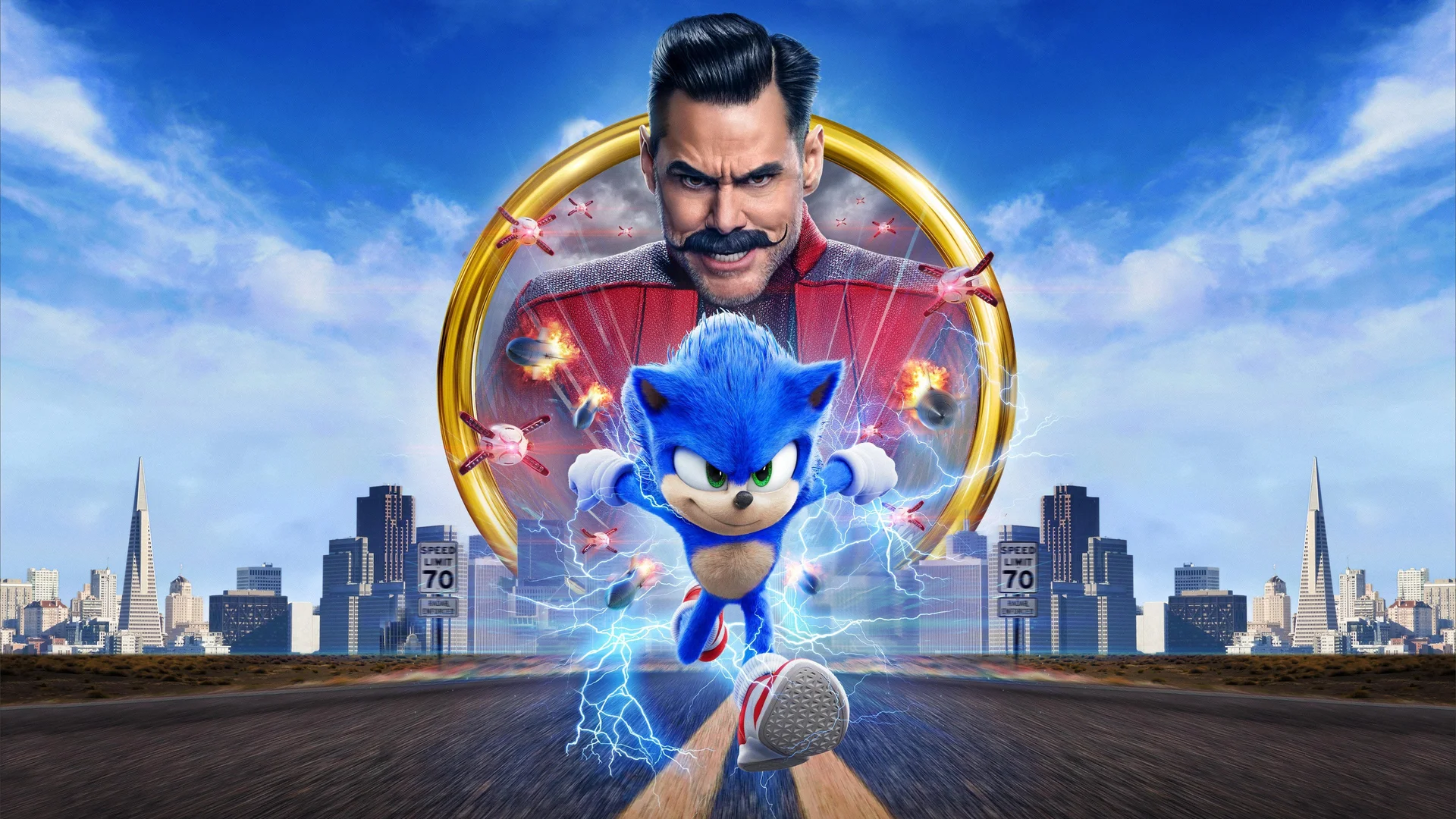 Backdrop de Sonic: La Película