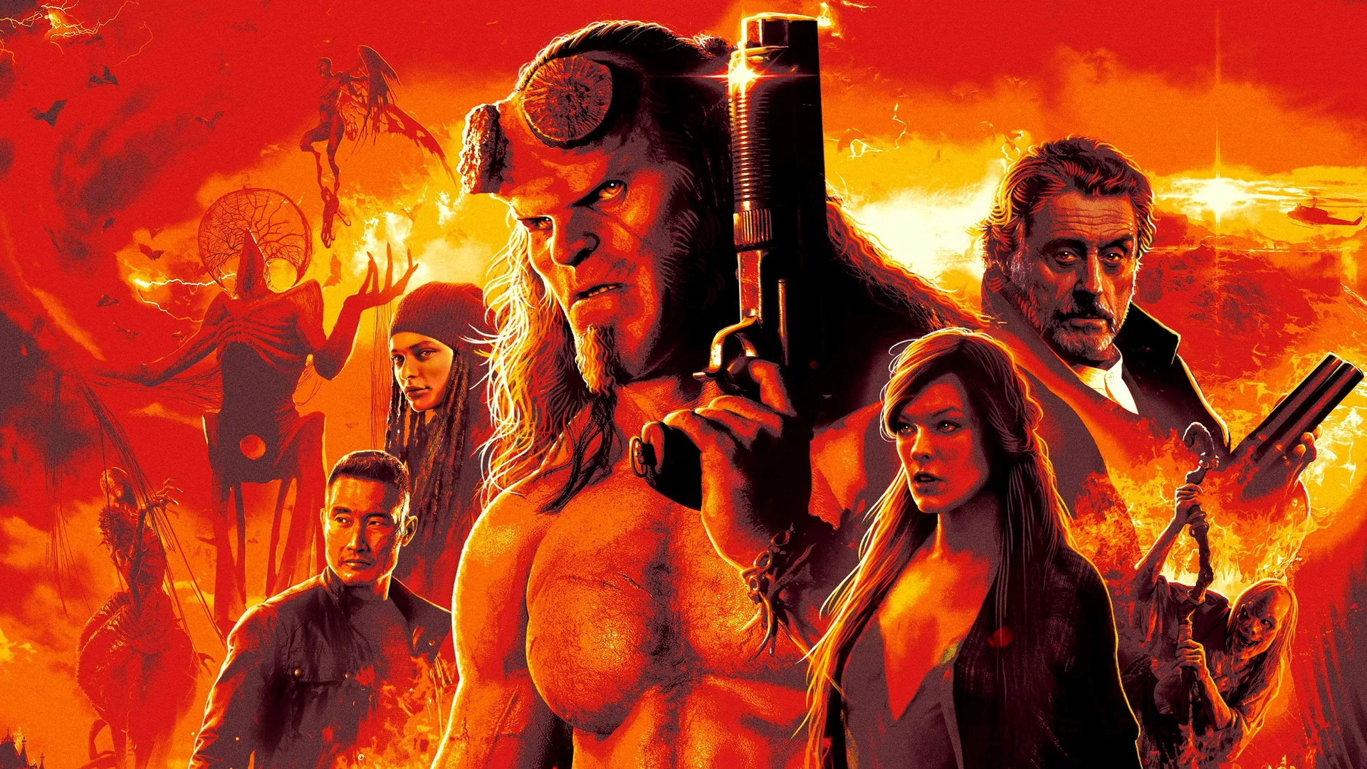 Backdrop de Hellboy