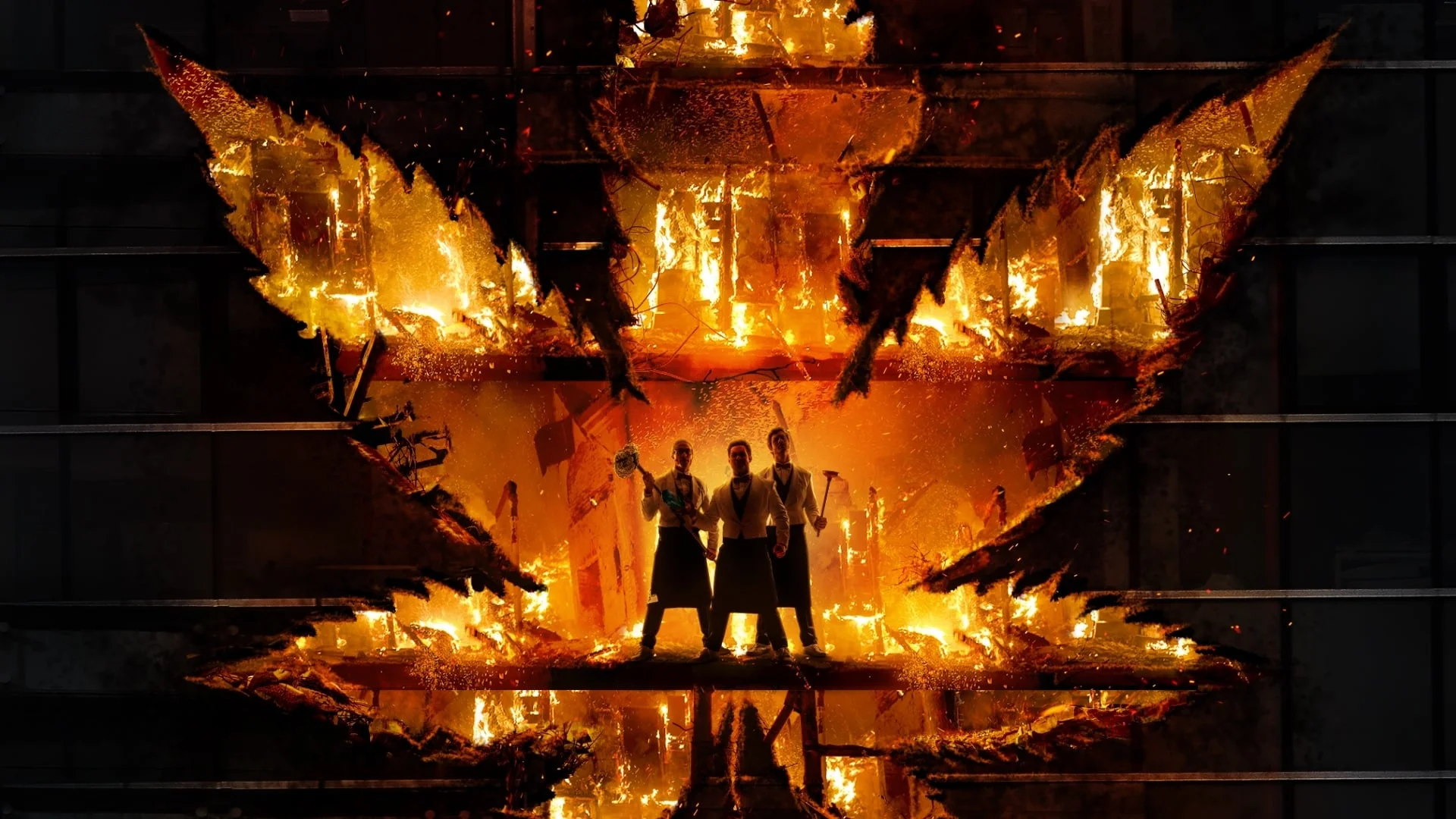 Backdrop de Game Over, Man!