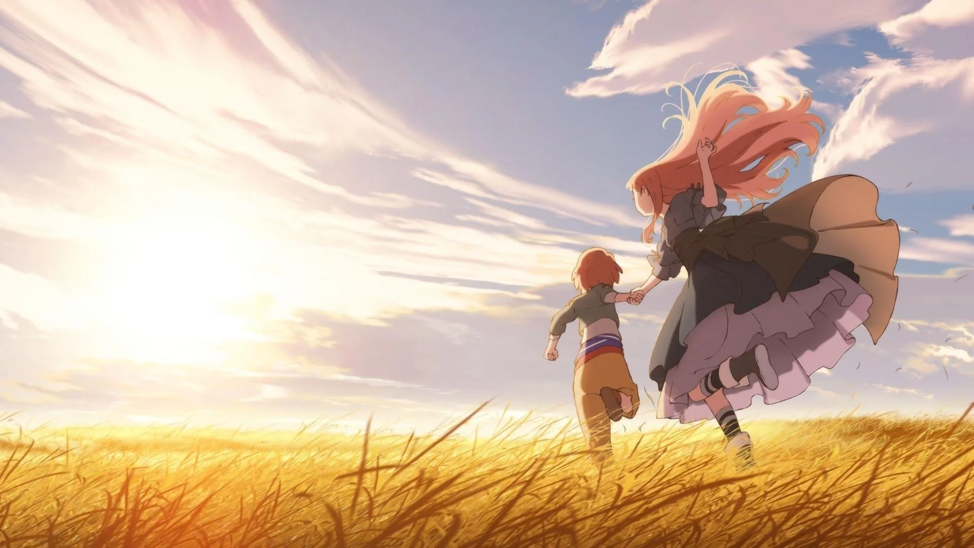 Backdrop de Maquia, una historia de amor eterno