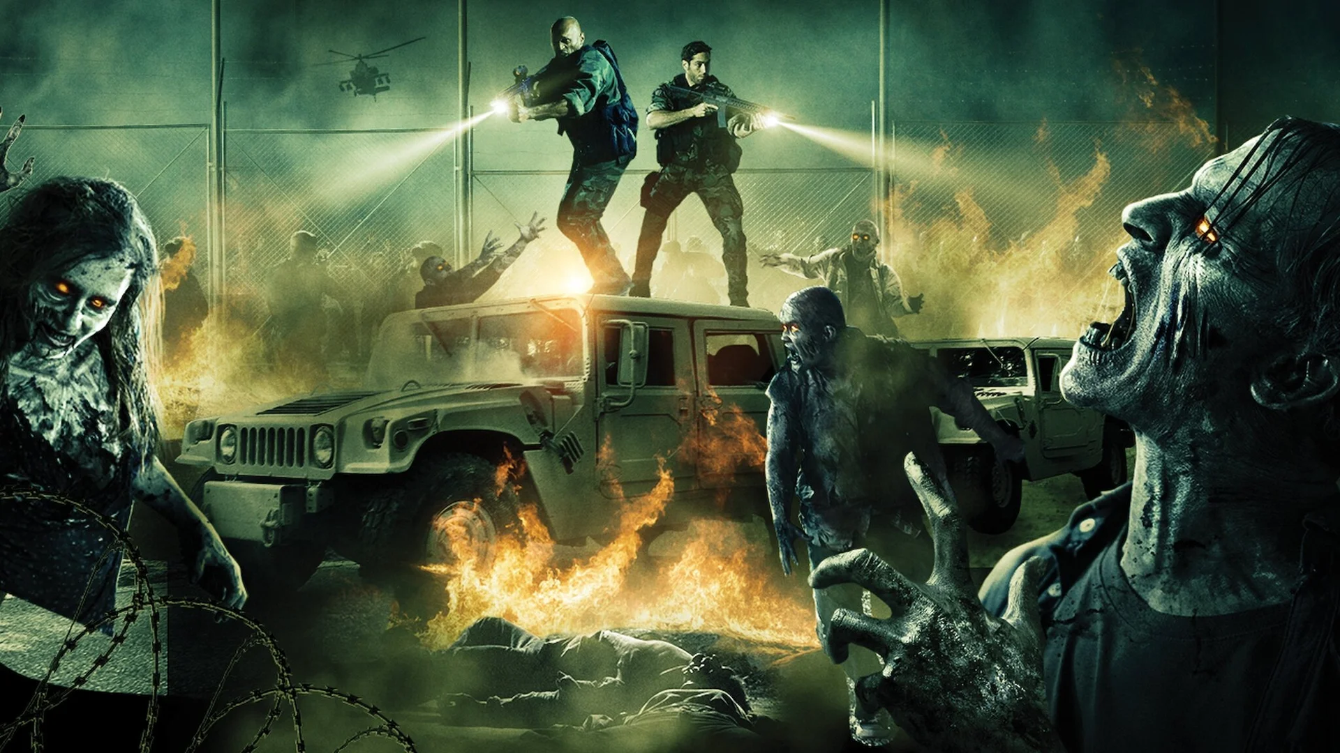 Backdrop de El despertar de los muertos vivientes