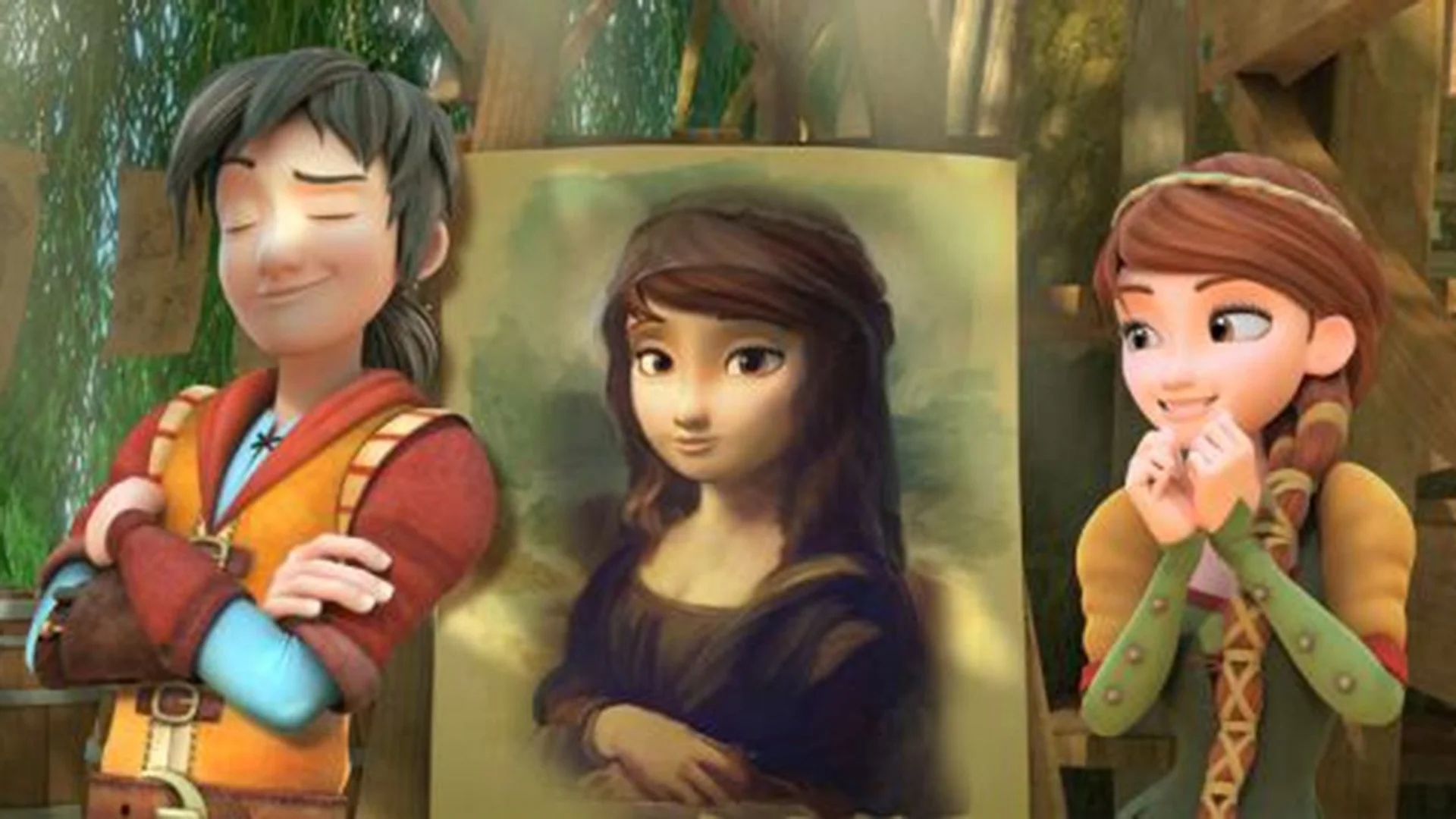 Backdrop de Leo Da Vinci: Misión Mona Lisa