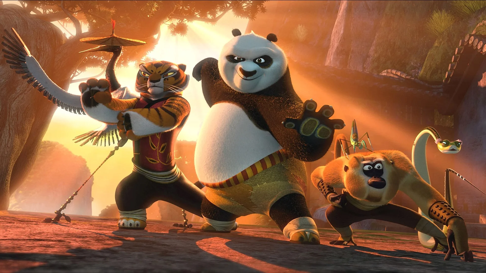 Backdrop de Kung Fu Panda 2