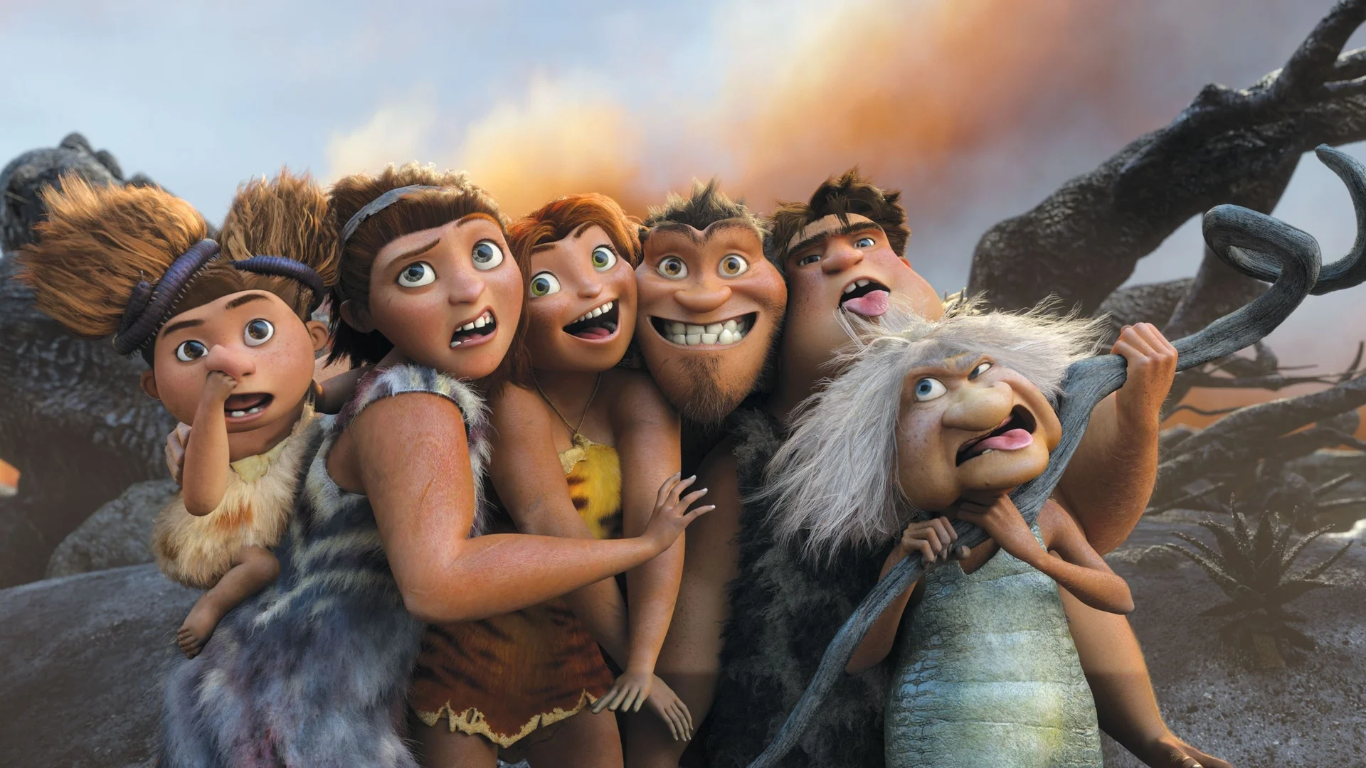 Backdrop de Los Croods