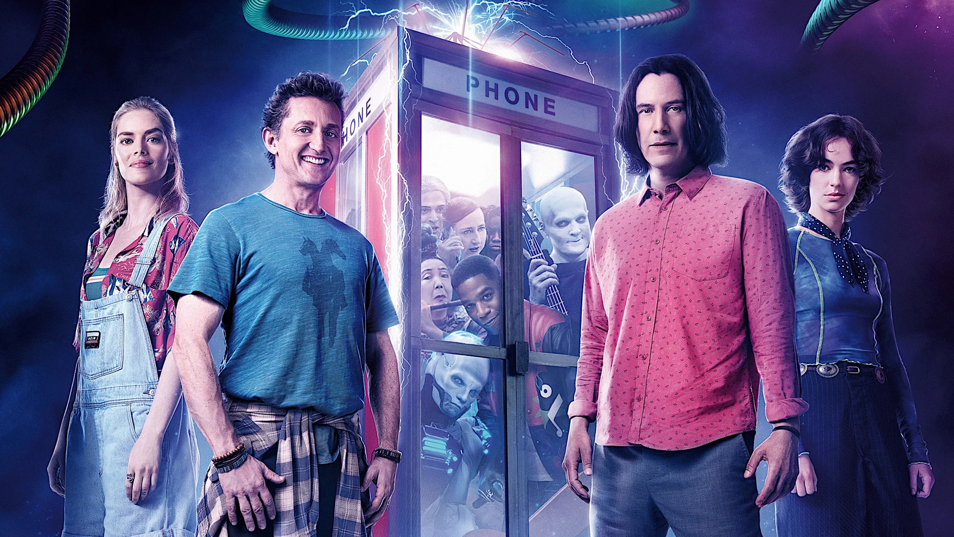 Backdrop de Bill y Ted 3: Salvando el Universo