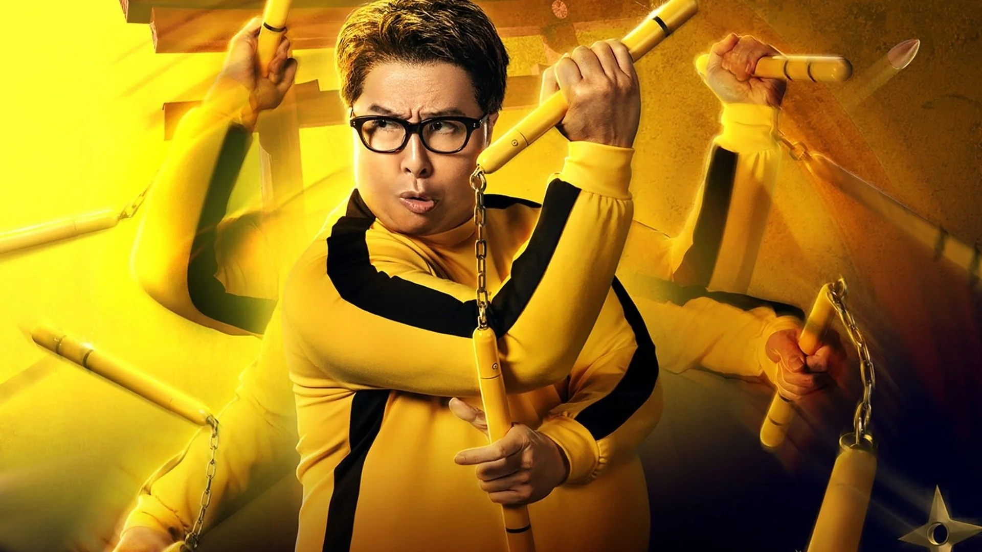 Backdrop de Enter the fat dragon