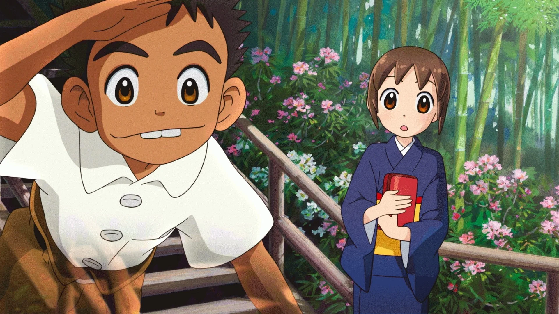 Backdrop de Okko y los fantasmas