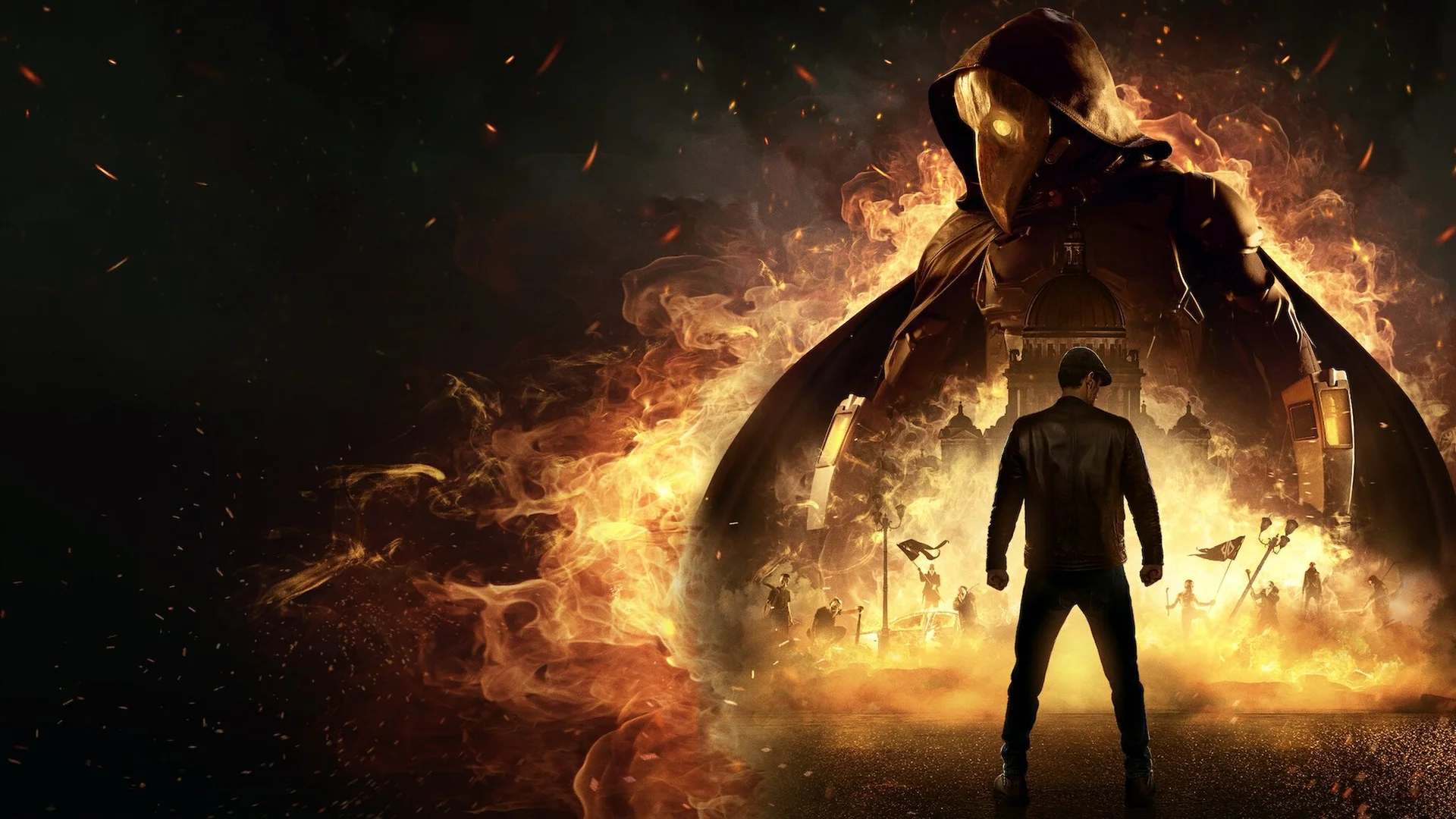 Backdrop de Igor Grom Contra El Doctor Peste