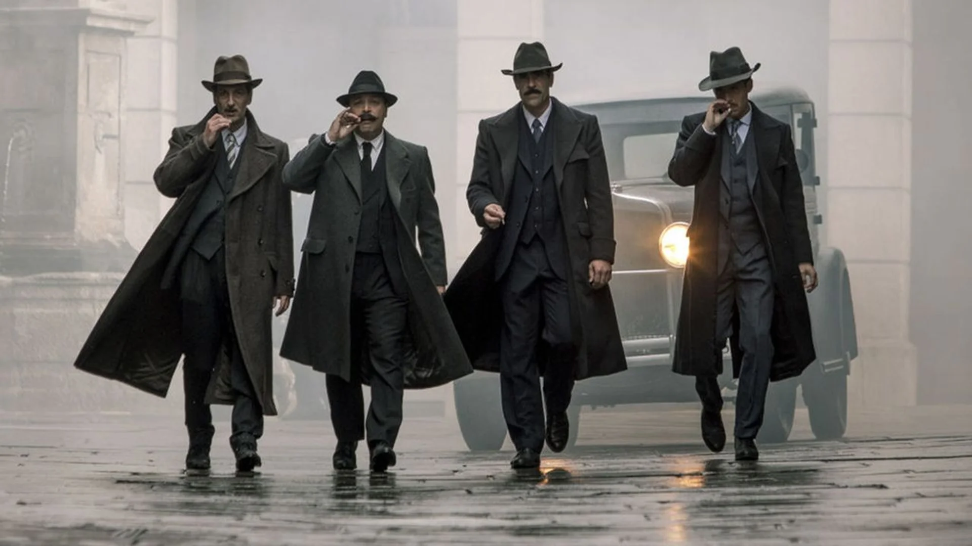 Backdrop de La sombra de la ley