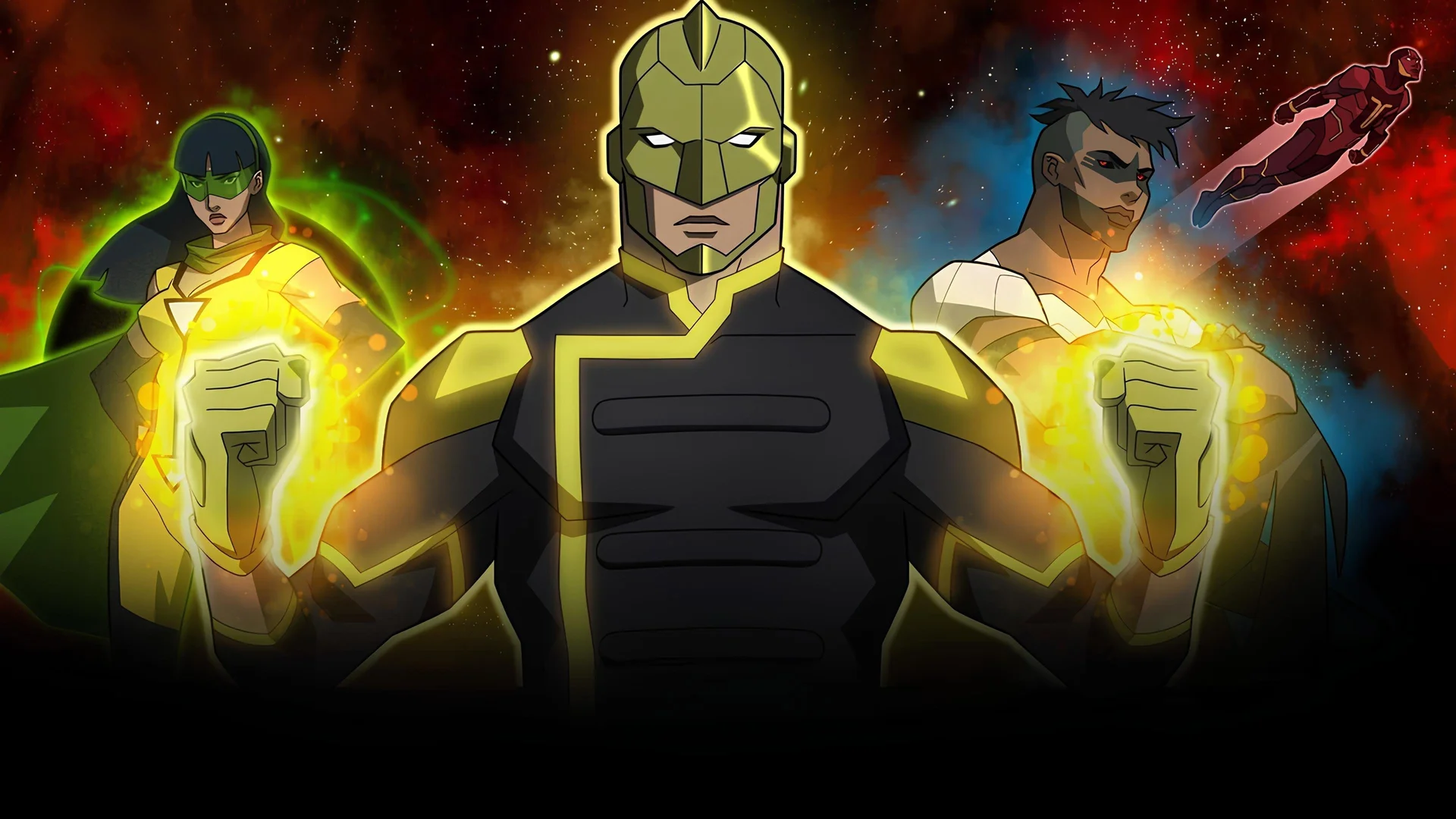 Backdrop de Luchadores por la libertad: el rayo