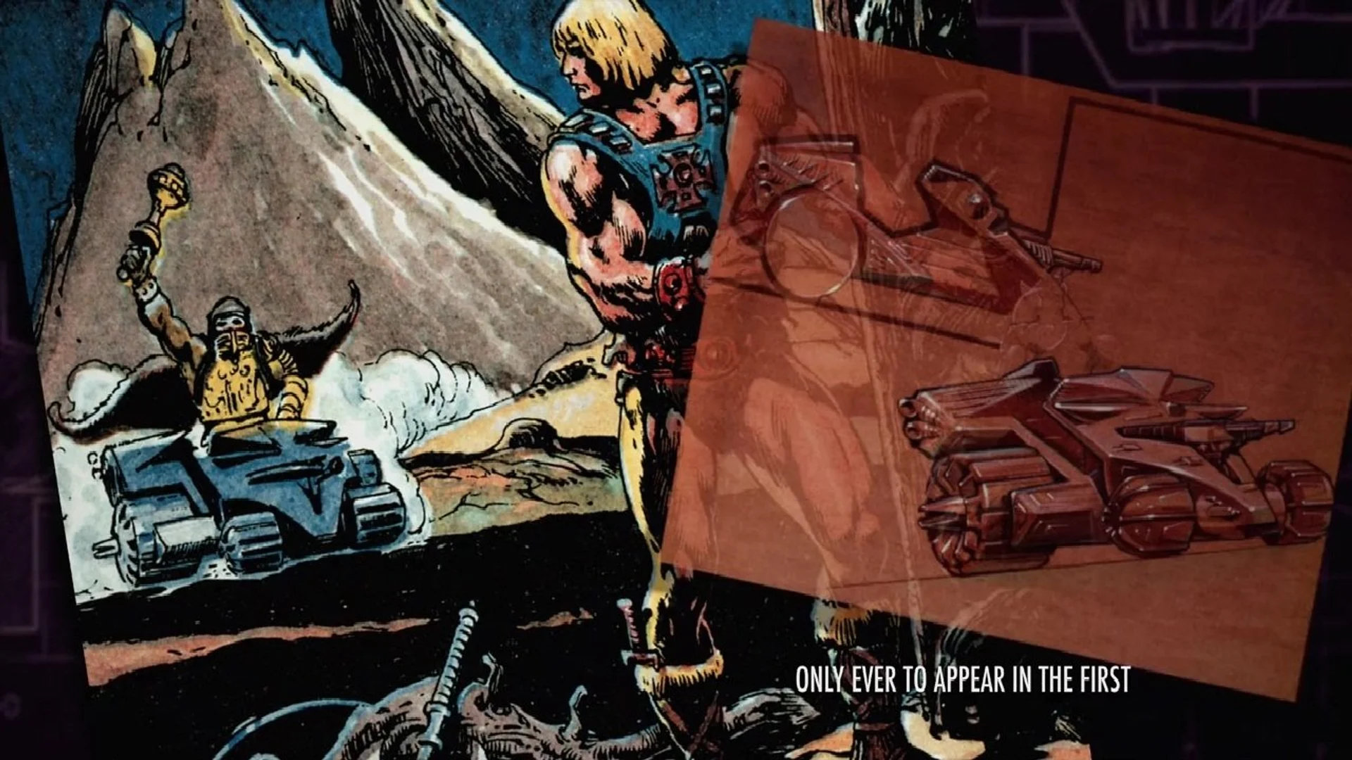 Backdrop de Power of Grayskull: The Definitive History of He-Man and the Masters of the Universe