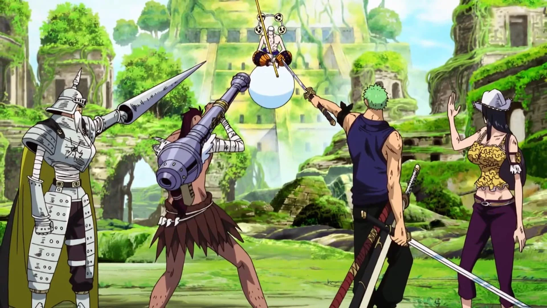 Backdrop de One Piece: Episodio de las Islas del Cielo Skypiea