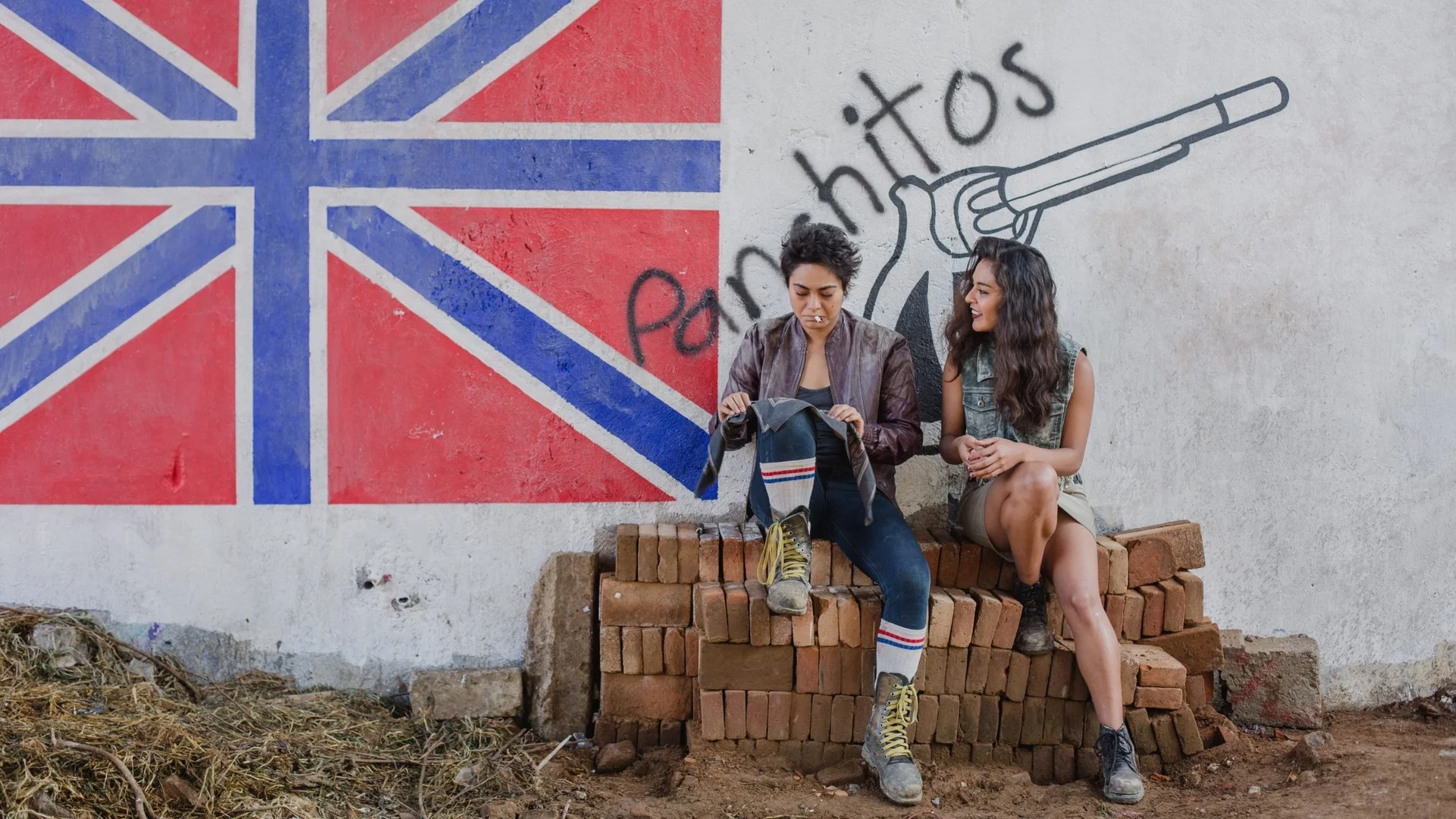 Backdrop de La diosa del asfalto