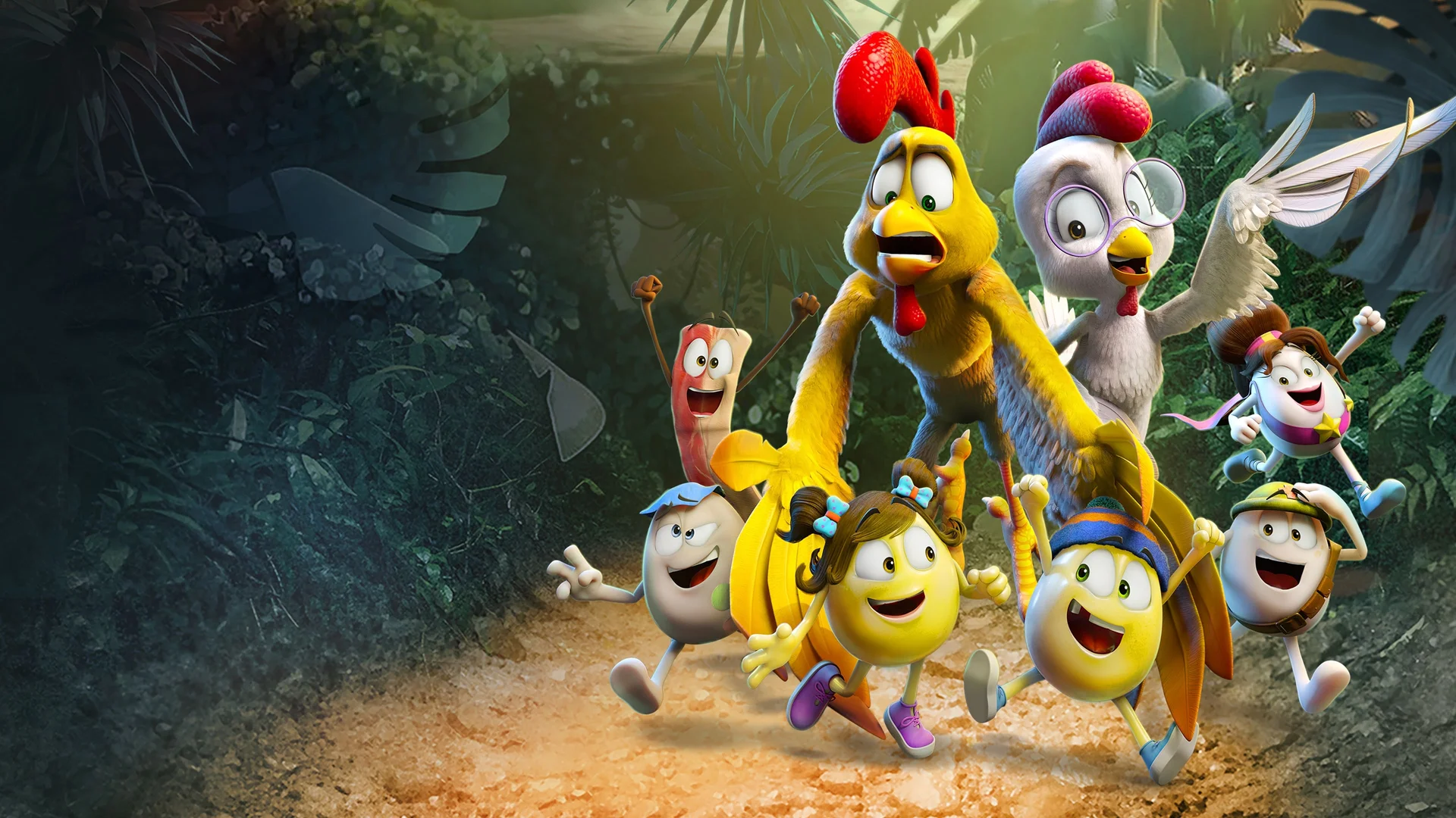 Backdrop de Un rescate de huevitos