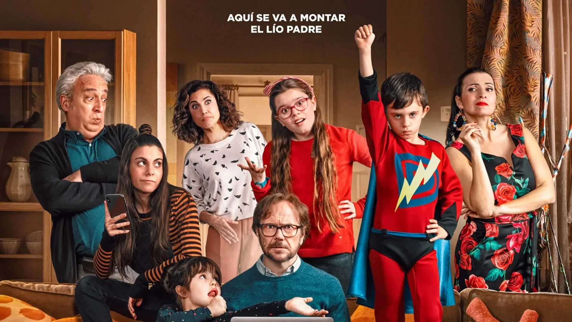 Backdrop de Padre no hay más que uno