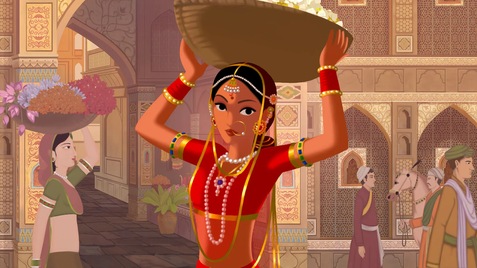 Backdrop de La rosa de Bombay