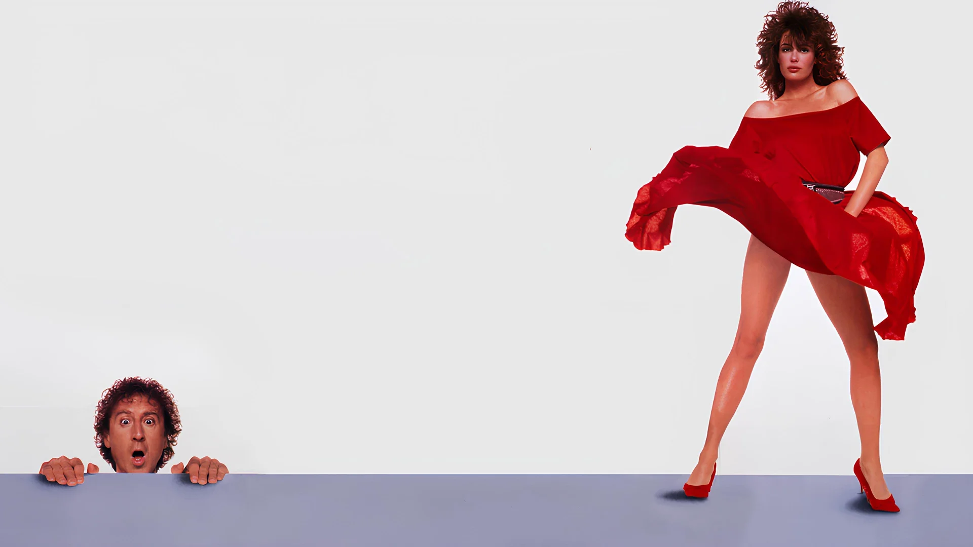 Backdrop de La chica de rojo