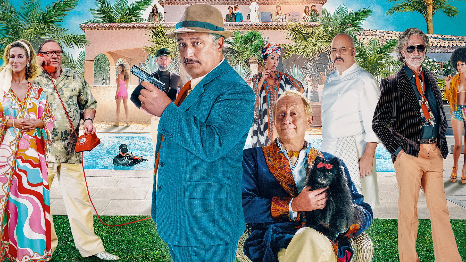 Backdrop de Mystère à Saint-Tropez