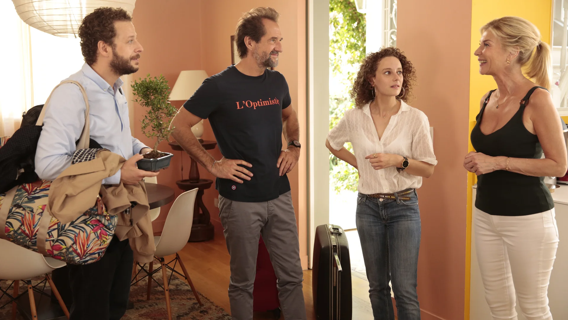 Backdrop de Dios mío ¡los niños han vuelto!