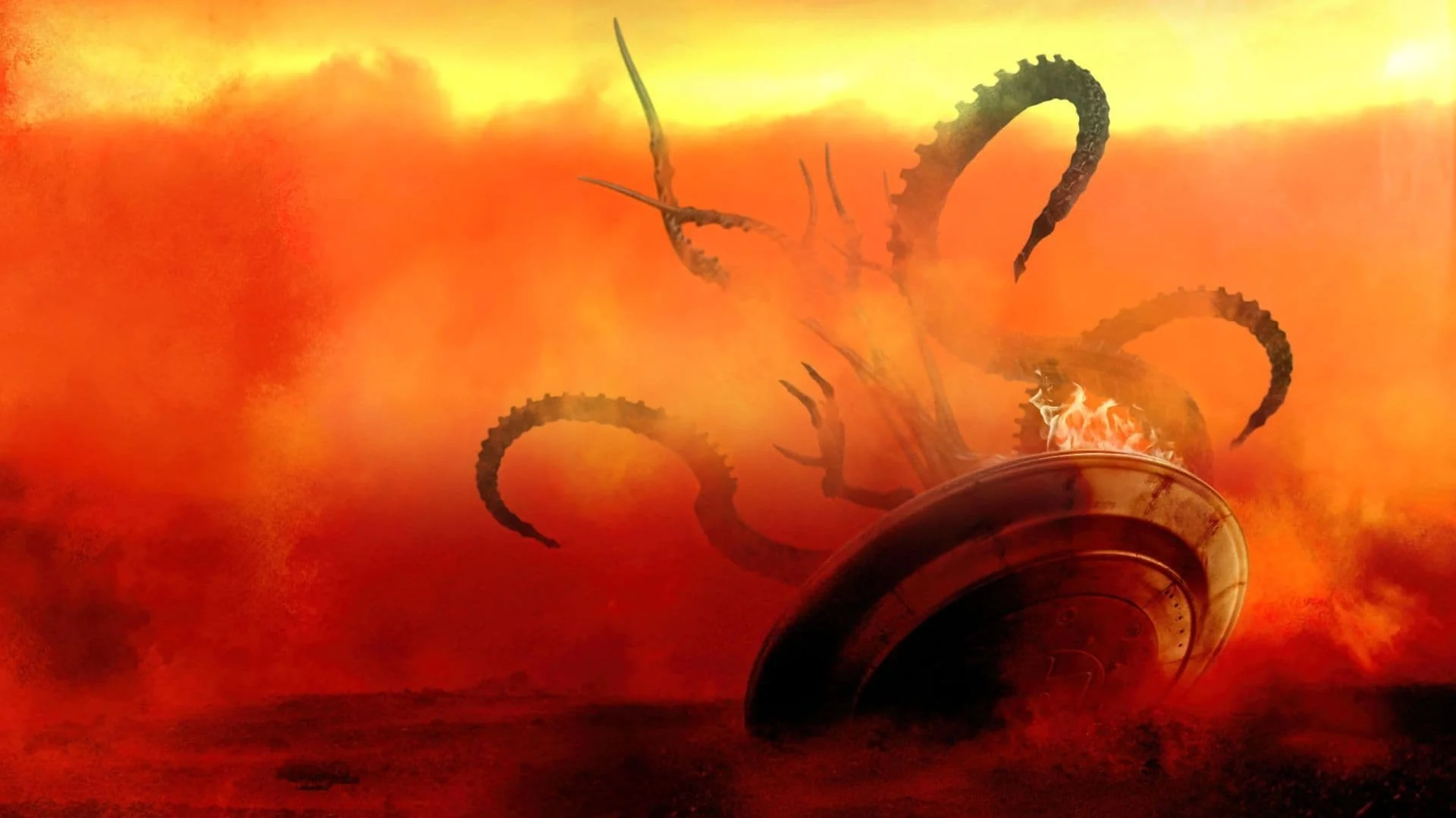 Backdrop de La Criatura del Desierto