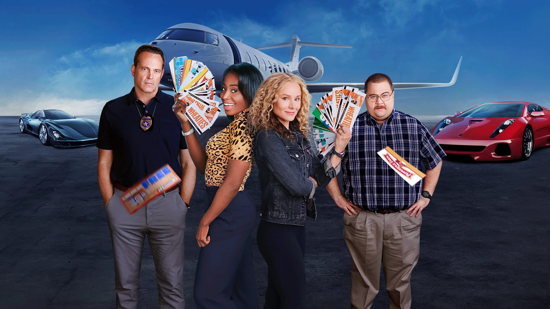 Backdrop de Estafadoras en oferta