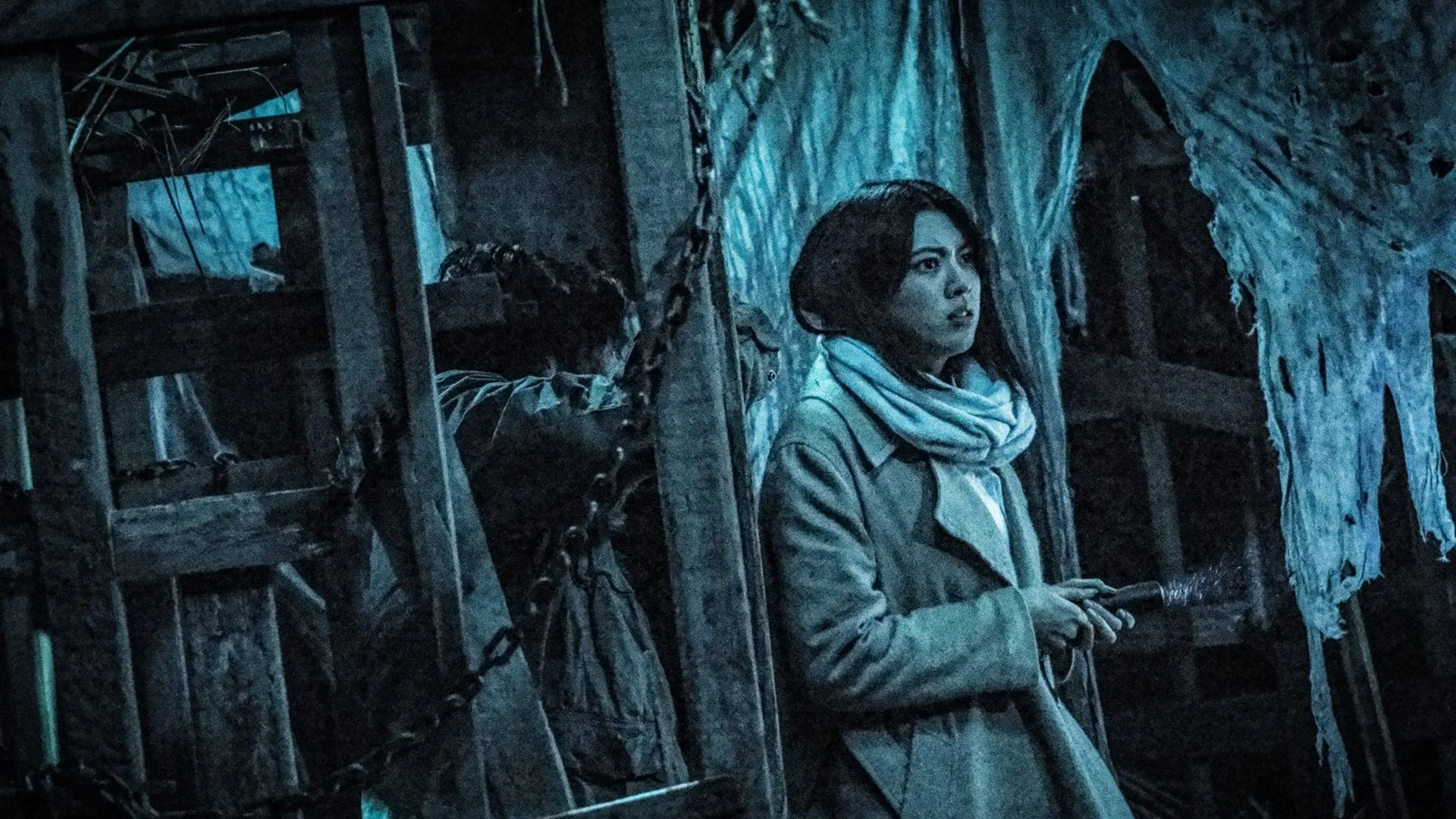 Backdrop de La aldea de los aullidos